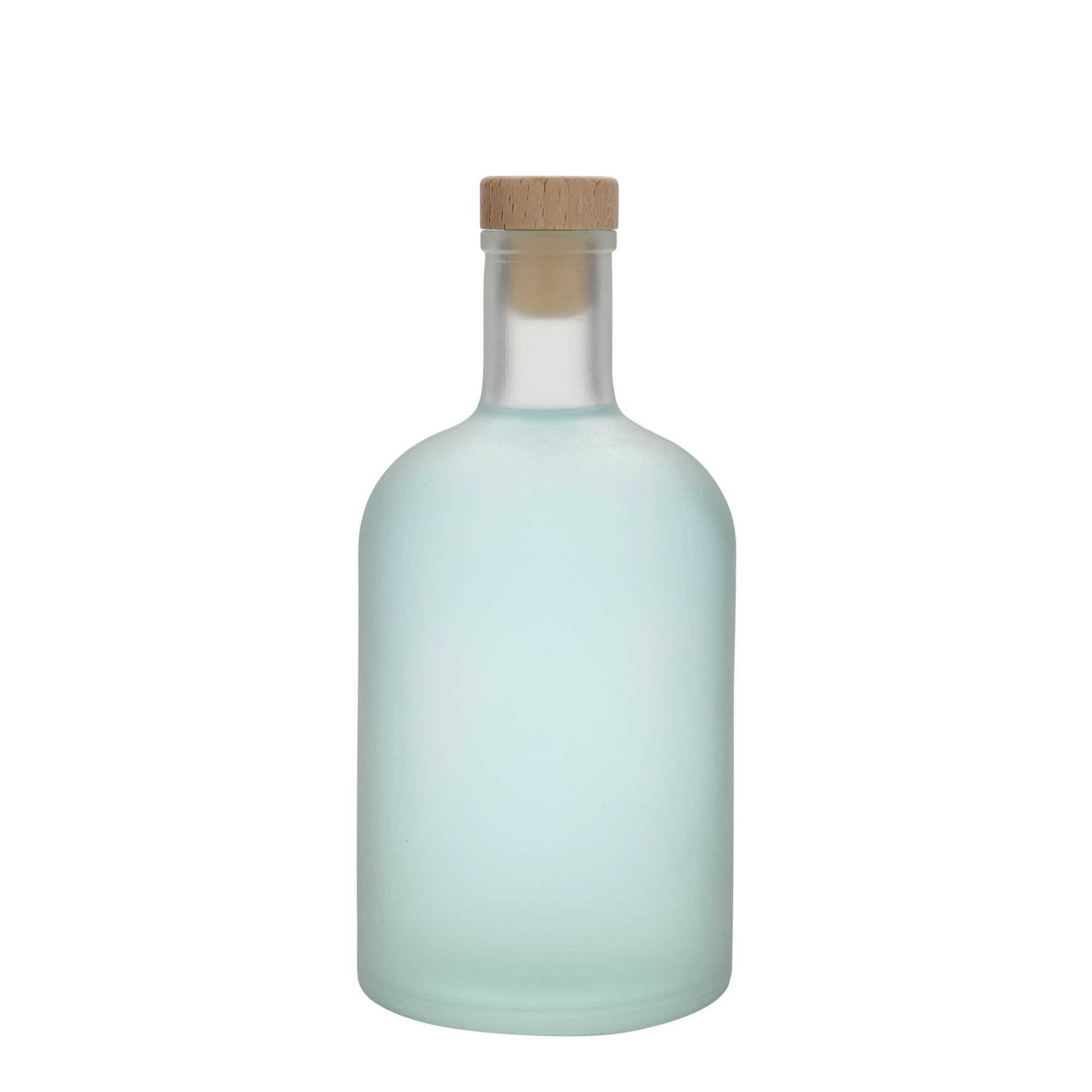 Sticlă de sticlă de 700 ml „Gerardino”, înghețată, gura: dop de plută Sticlă de sticlă de 700 ml „Gerardino”, înghețată, gura: dop de plută