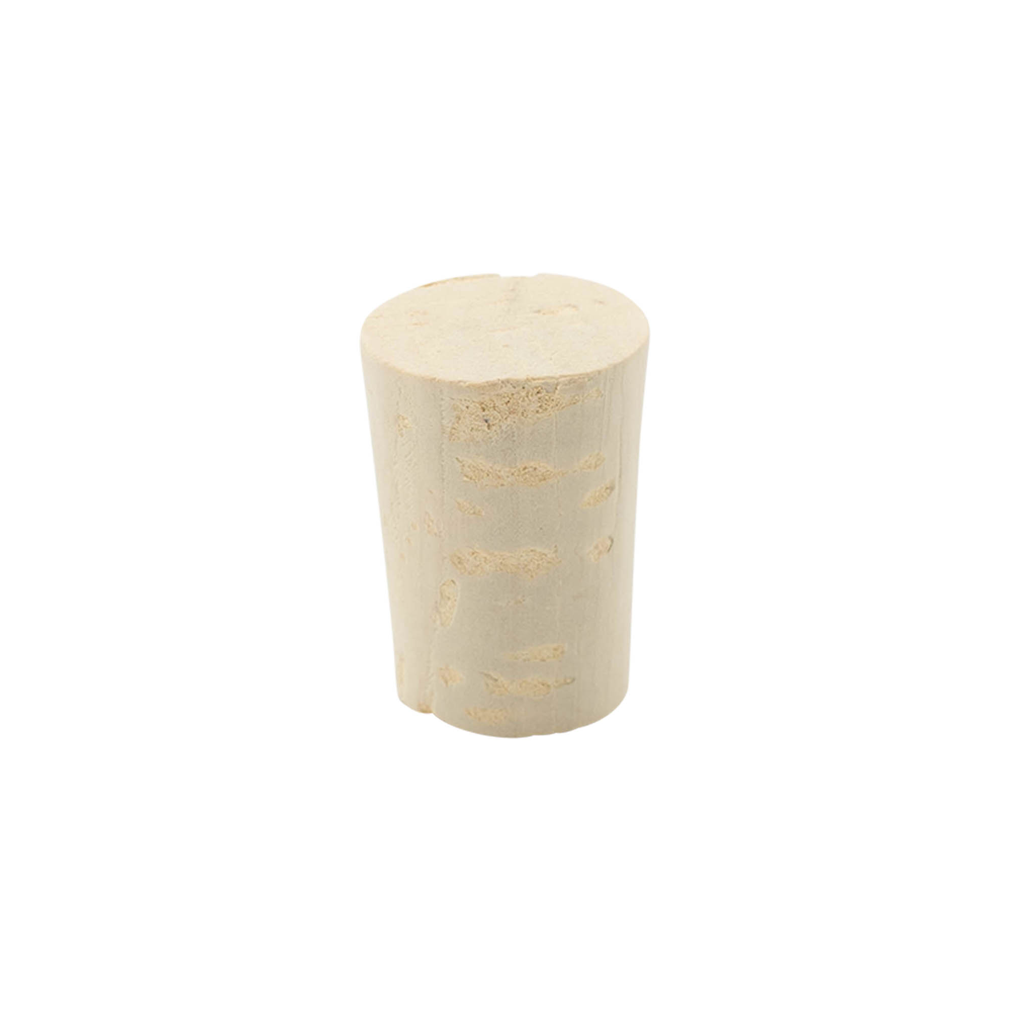 Dop conic 19-23 x 33, plută naturală, albăstrit, pentru gât: plută