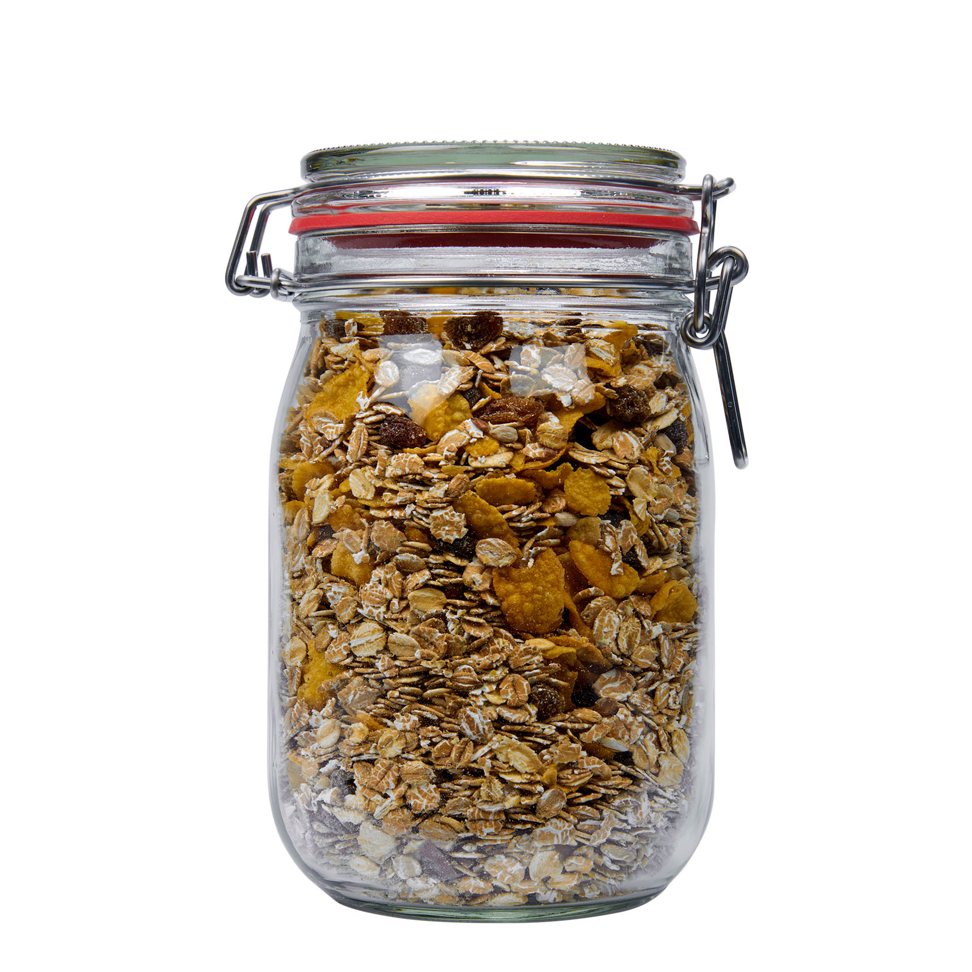 1.140 ml borcan cu clemă metalică #, gura: închidere cu clemă metalică