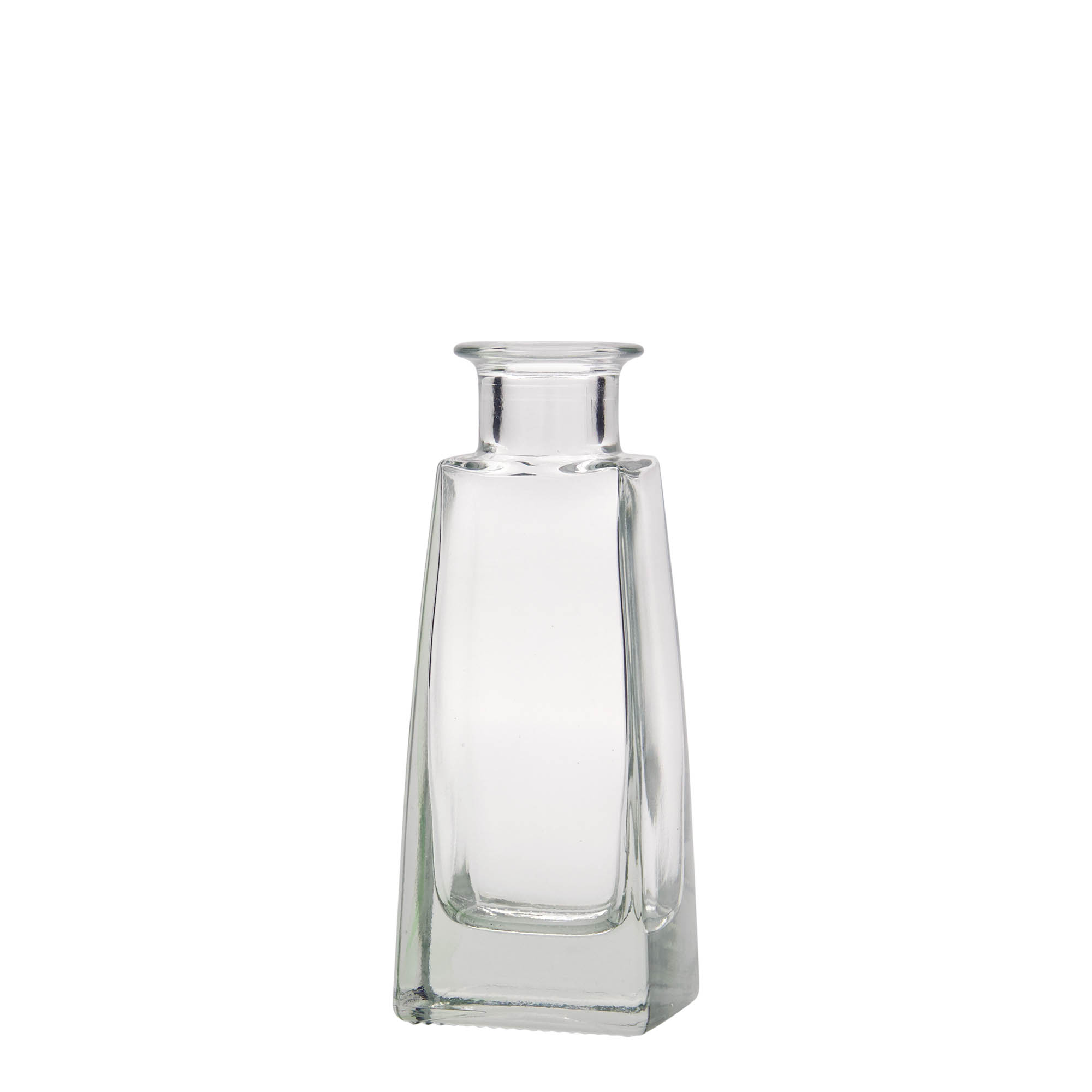 Sticlă de sticlă de 100 ml „Timmy”, dreptunghiulară, gură: dop de plută