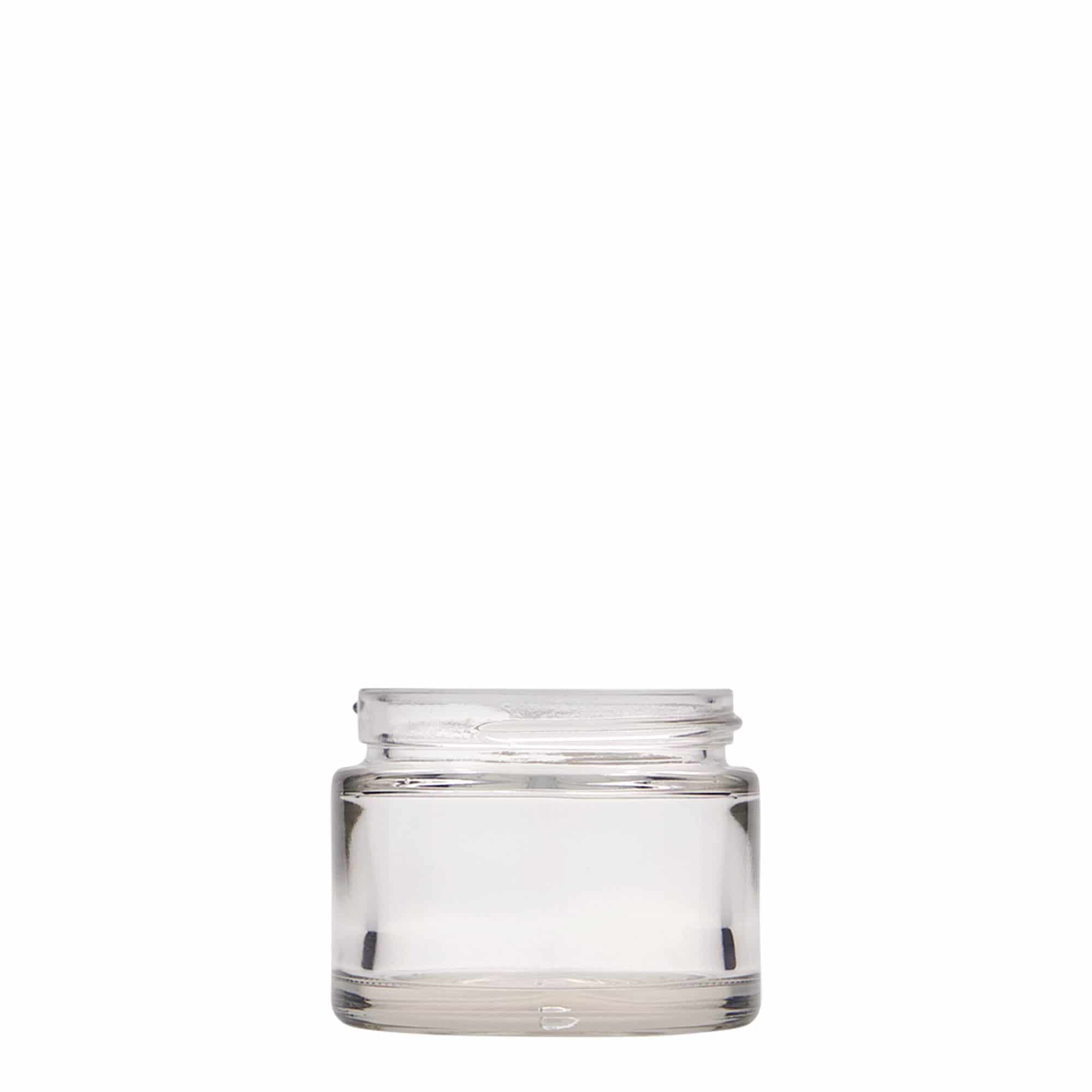 50 ml borcan „Beauty”, sticlă, gura: capac cu filet