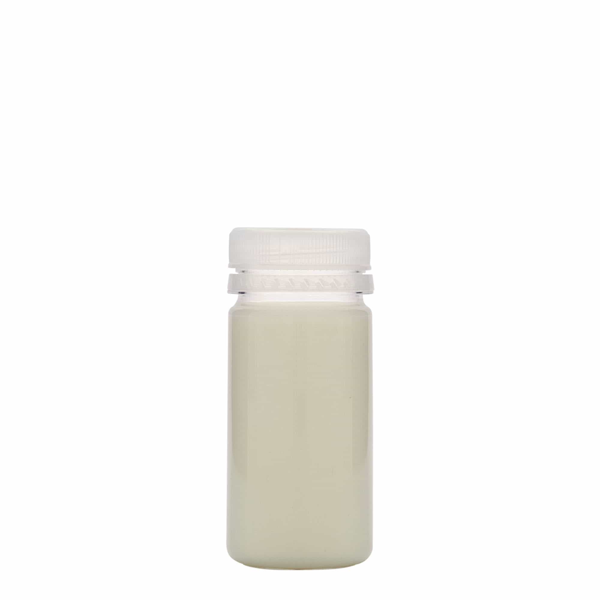 Sticlă PET de 100 ml „Everytime”, plastic, gât: 38 mm