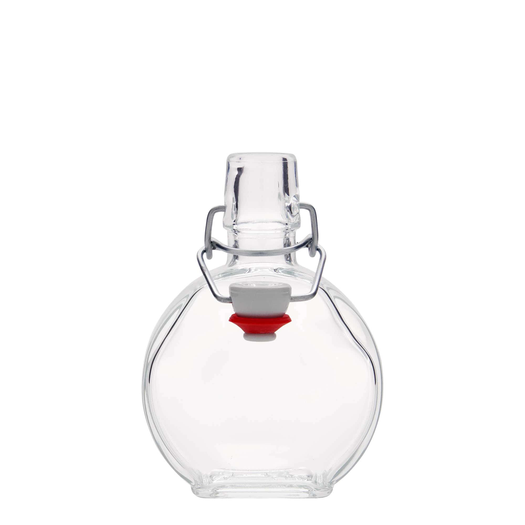 Sticlă de 200 ml „Sensatione”, dreptunghiulară, gura: capac cu balama Sticlă de 200 ml „Sensatione”, dreptunghiulară, gura: capac cu balama