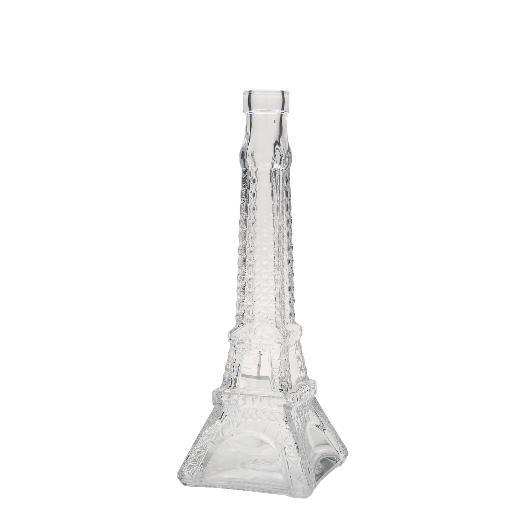 Sticlă de sticlă de 200 ml „Turnul Eiffel”, deschidere: dop de plută