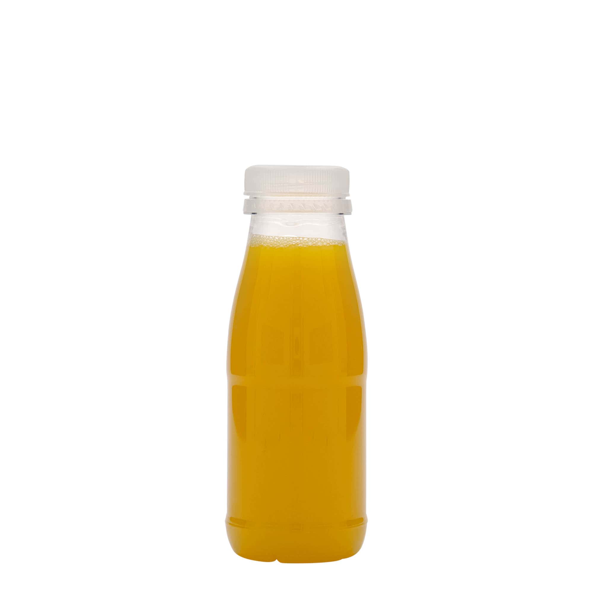 Sticlă PET de 250 ml „Milk and Juice”, plastic, gât: 38 mm