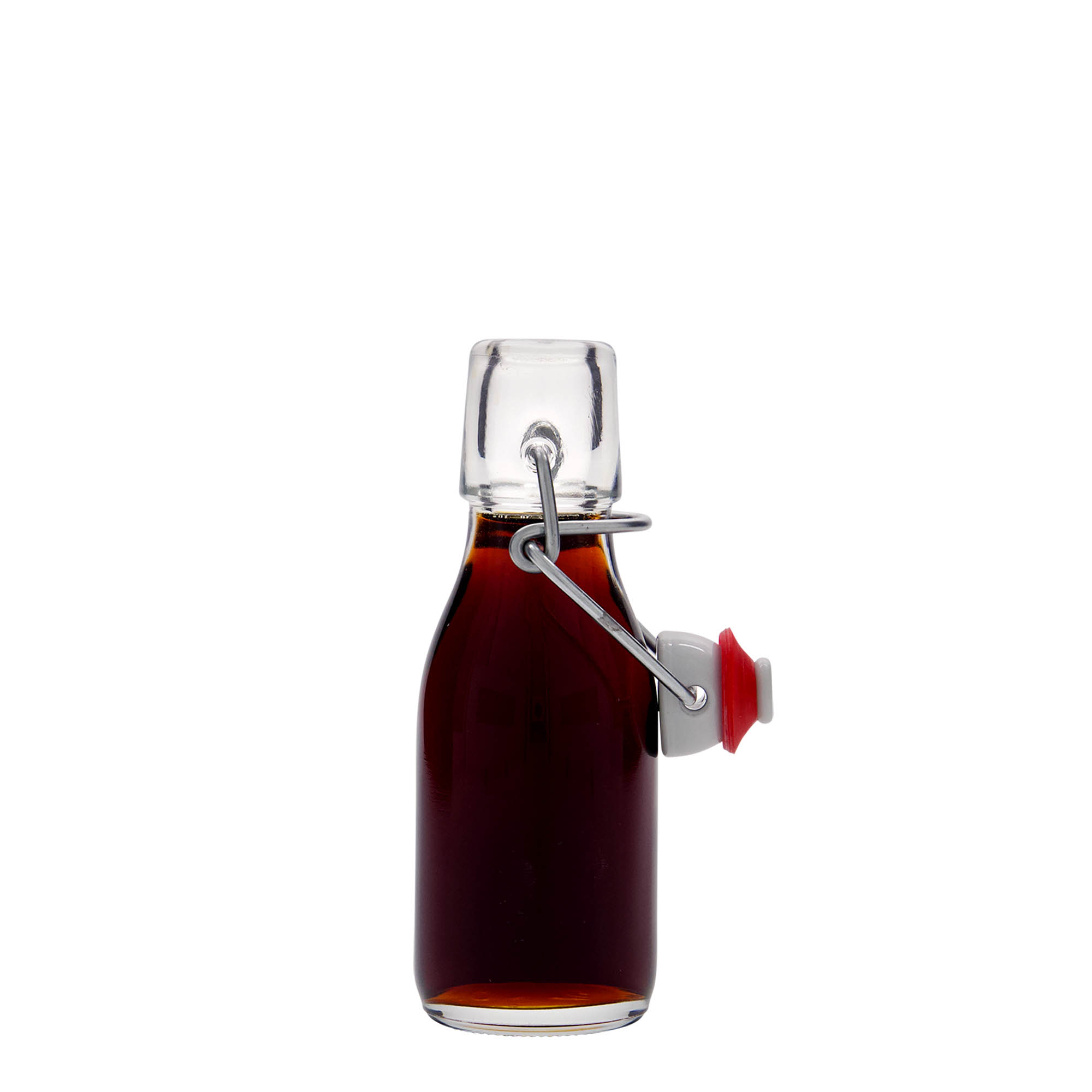 Sticlă de sticlă de 100 ml „Paul”, gura: închidere cu clemă Sticlă de sticlă de 100 ml „Paul”, gura: închidere cu clemă