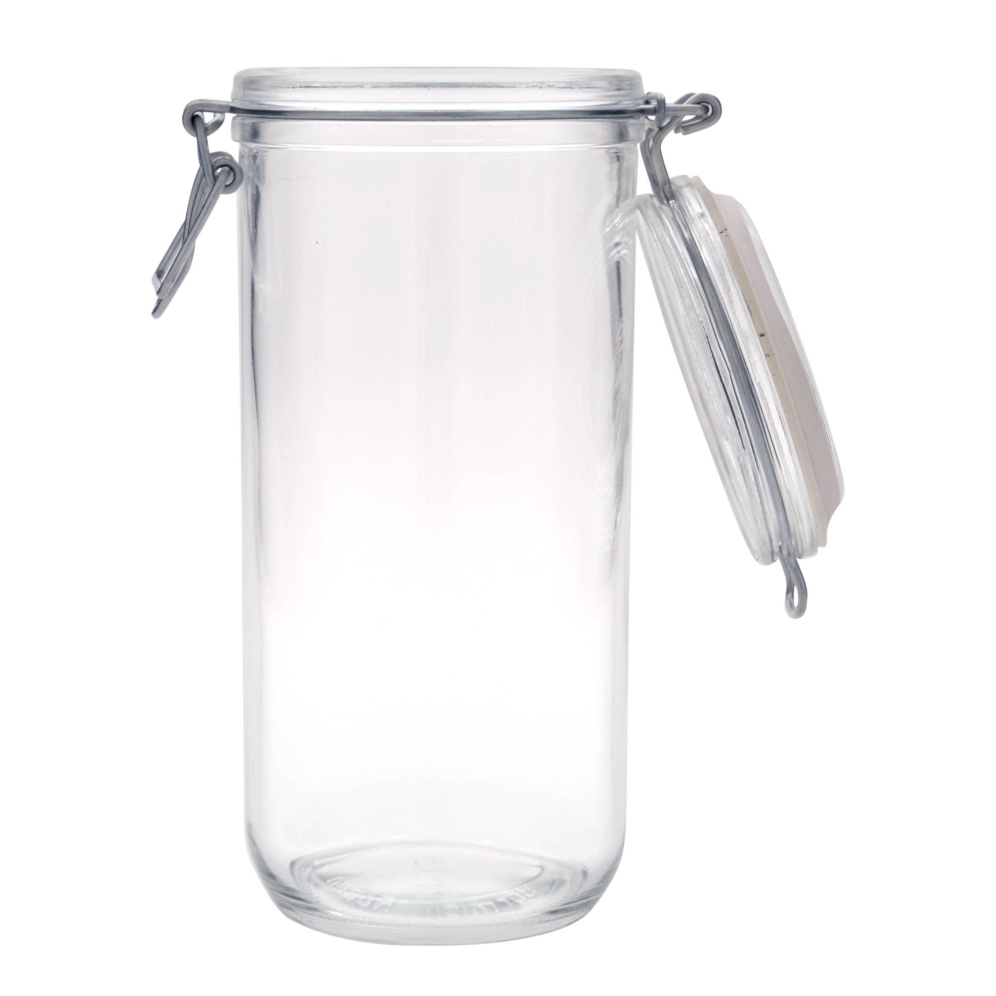 1.000 ml borcan cu clemă metalică „Fido”, deschidere: închidere cu clemă metalică