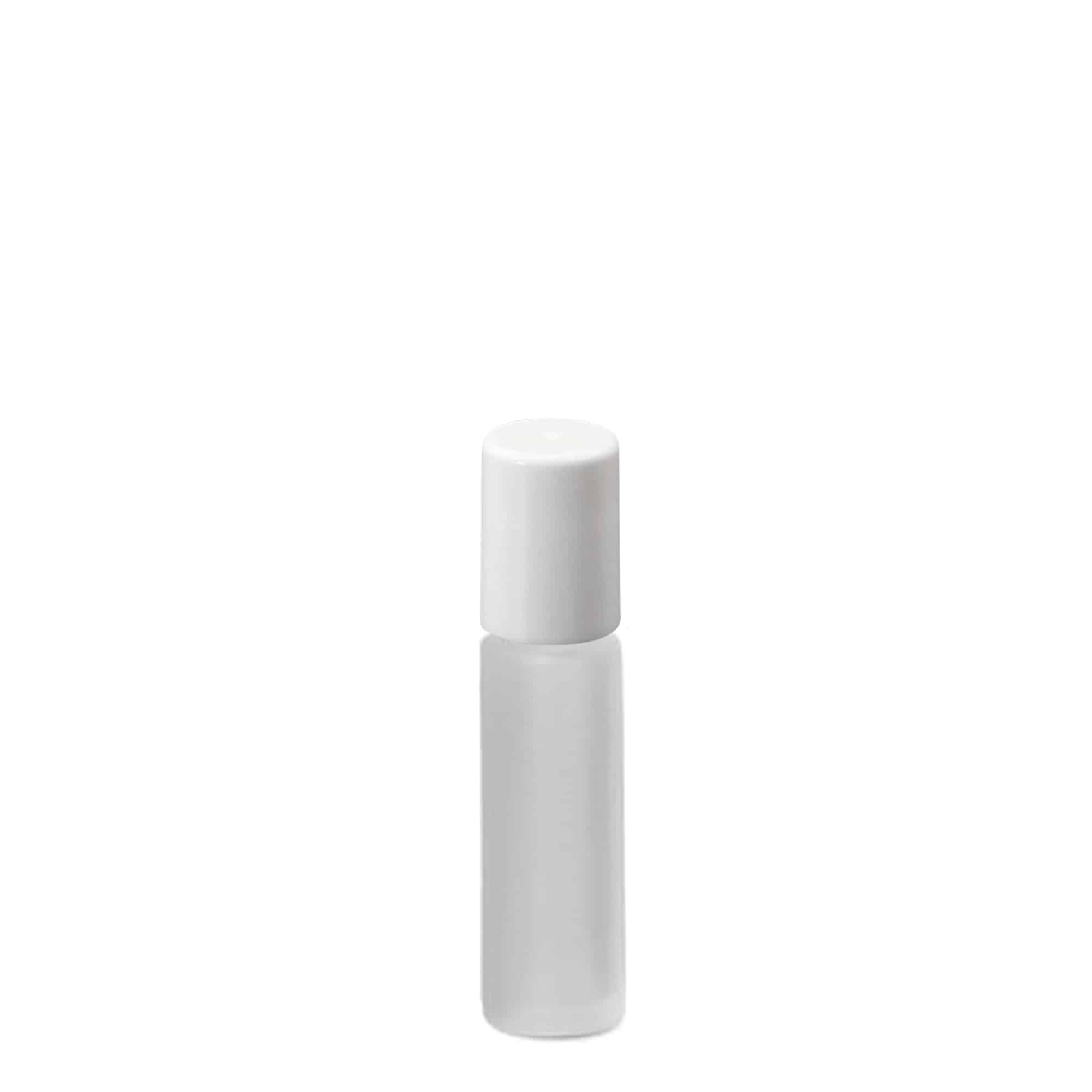 Sticlă roll-on de 10 ml, sticlă, mată, gât: capac cu filet Sticlă roll-on de 10 ml, sticlă, mată, gât: capac cu filet