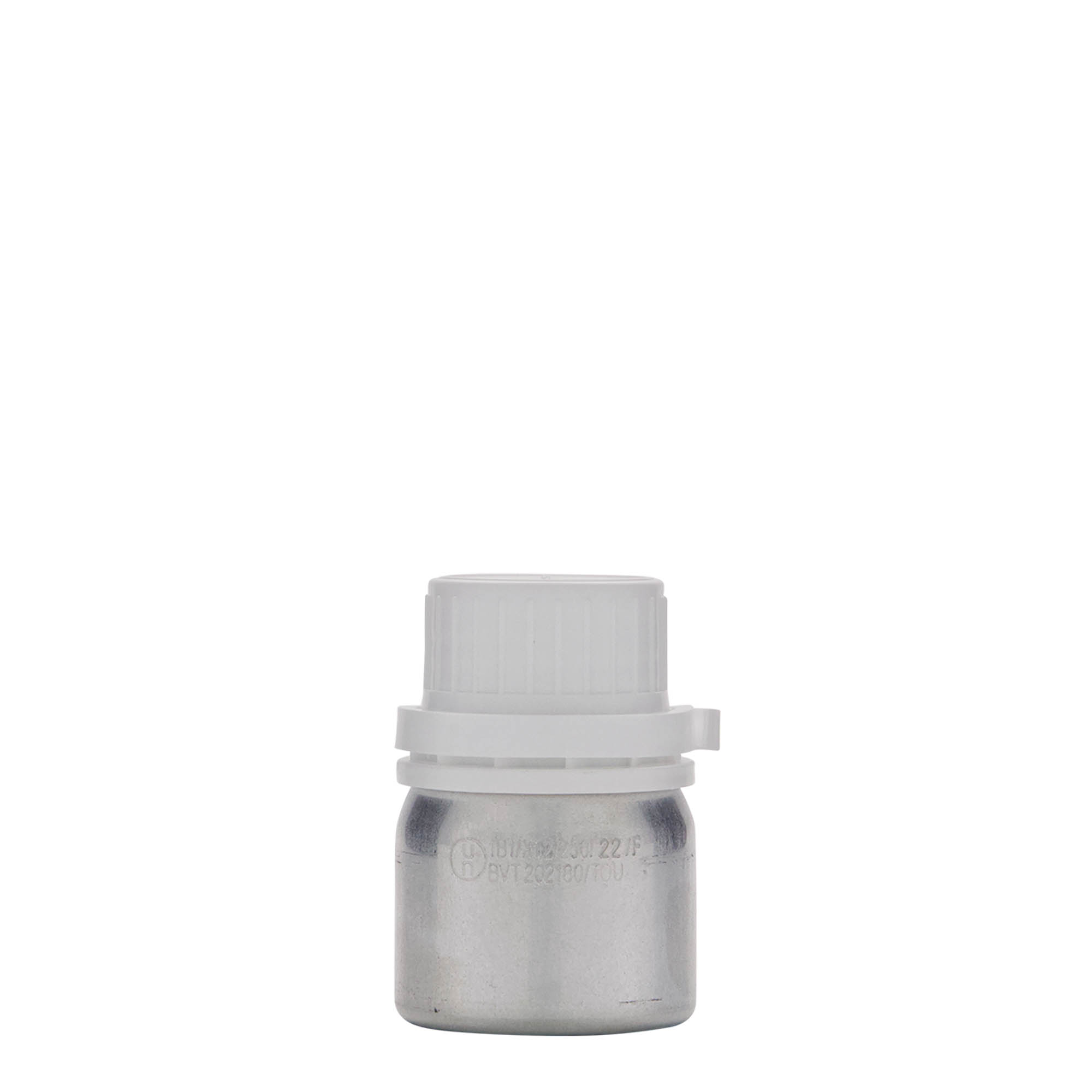 Flacon de aluminiu de 50 ml, metal, argintiu, gură: DIN 32 Flacon de aluminiu de 50 ml, metal, argintiu, gură: DIN 32