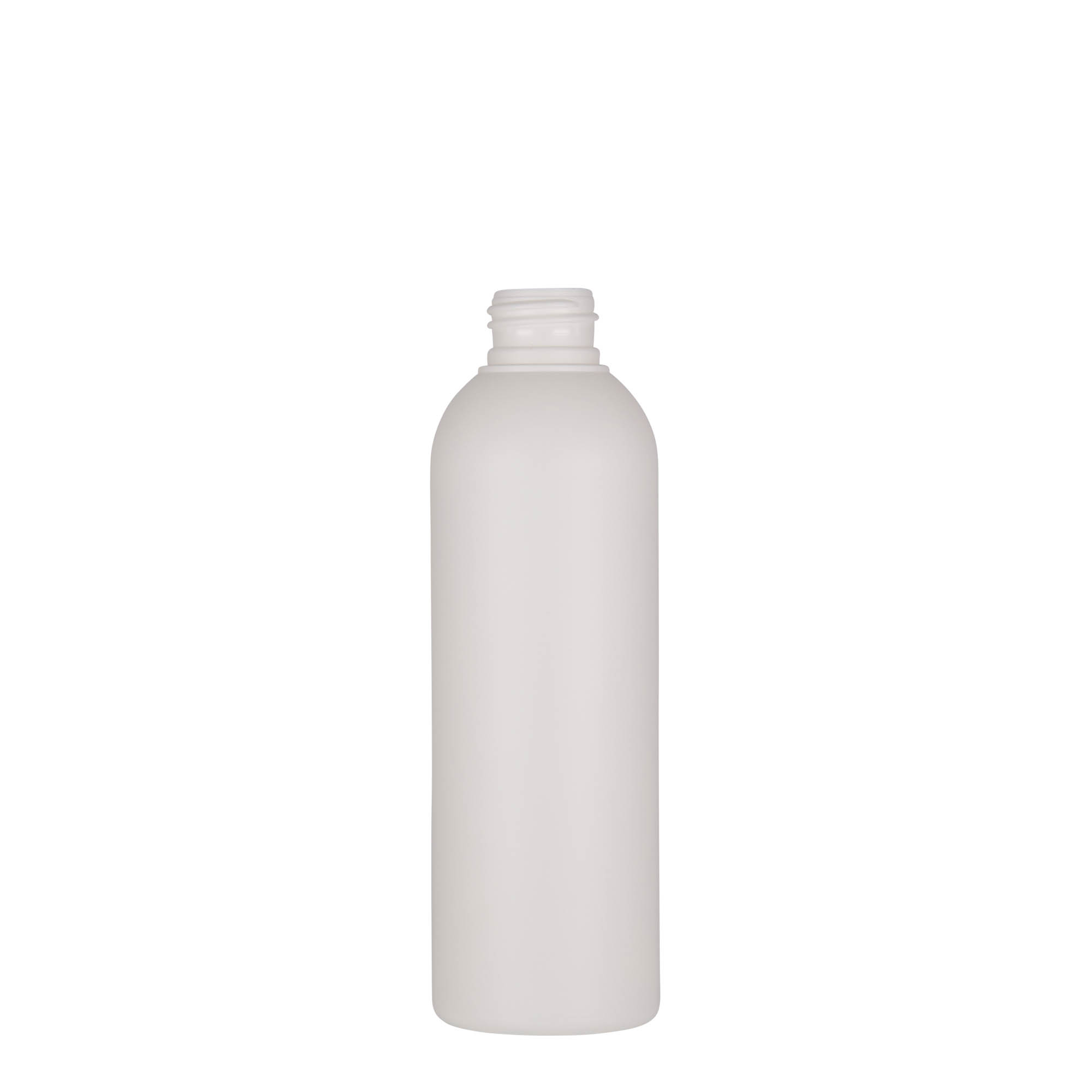 Sticlă din plastic de 200 ml „Tuffy”, HDPE, albă, gura: 24/410 Sticlă din plastic de 200 ml „Tuffy”, HDPE, albă, gura: 24/410