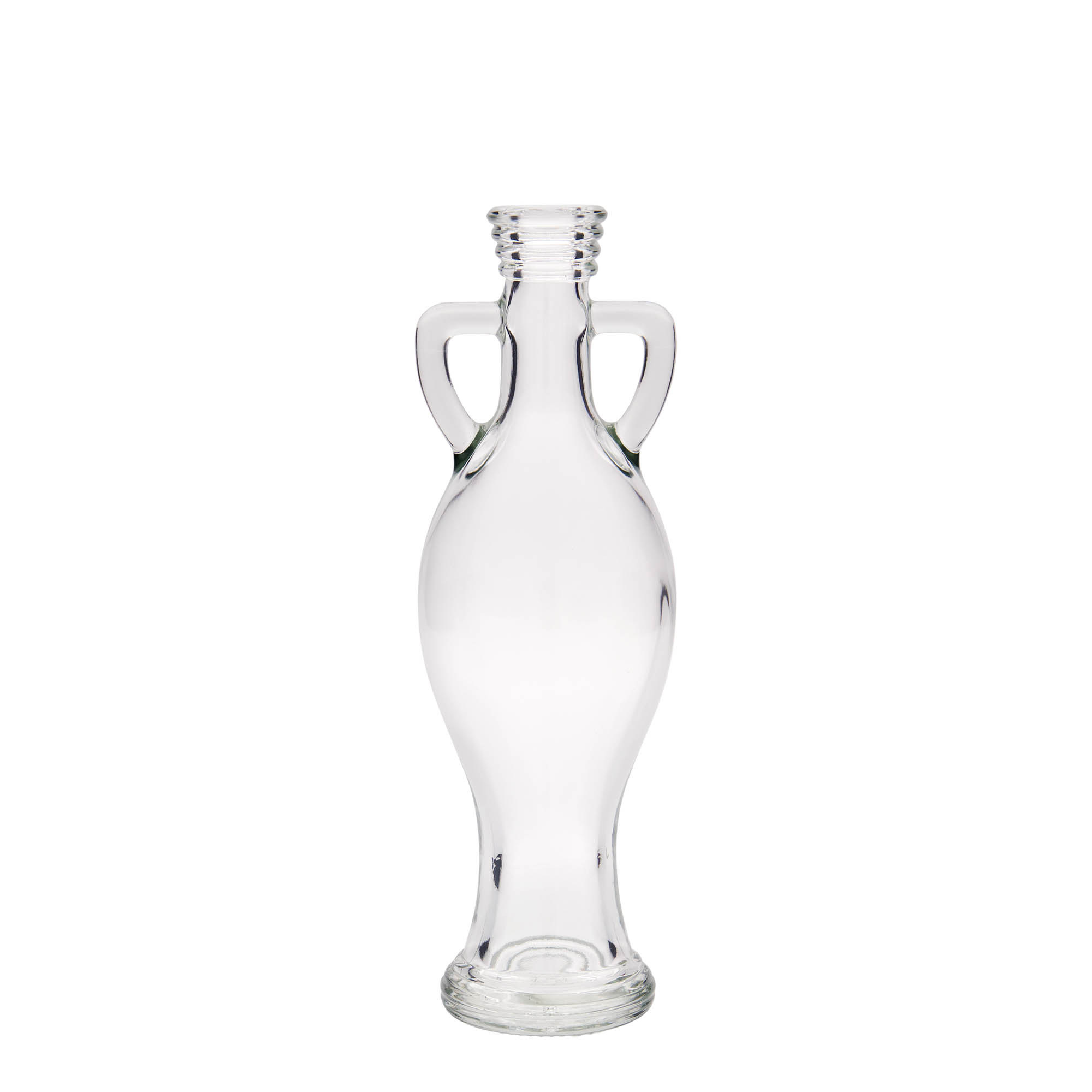 Sticlă de sticlă de 200 ml „Amforă”, gură: dop de plută