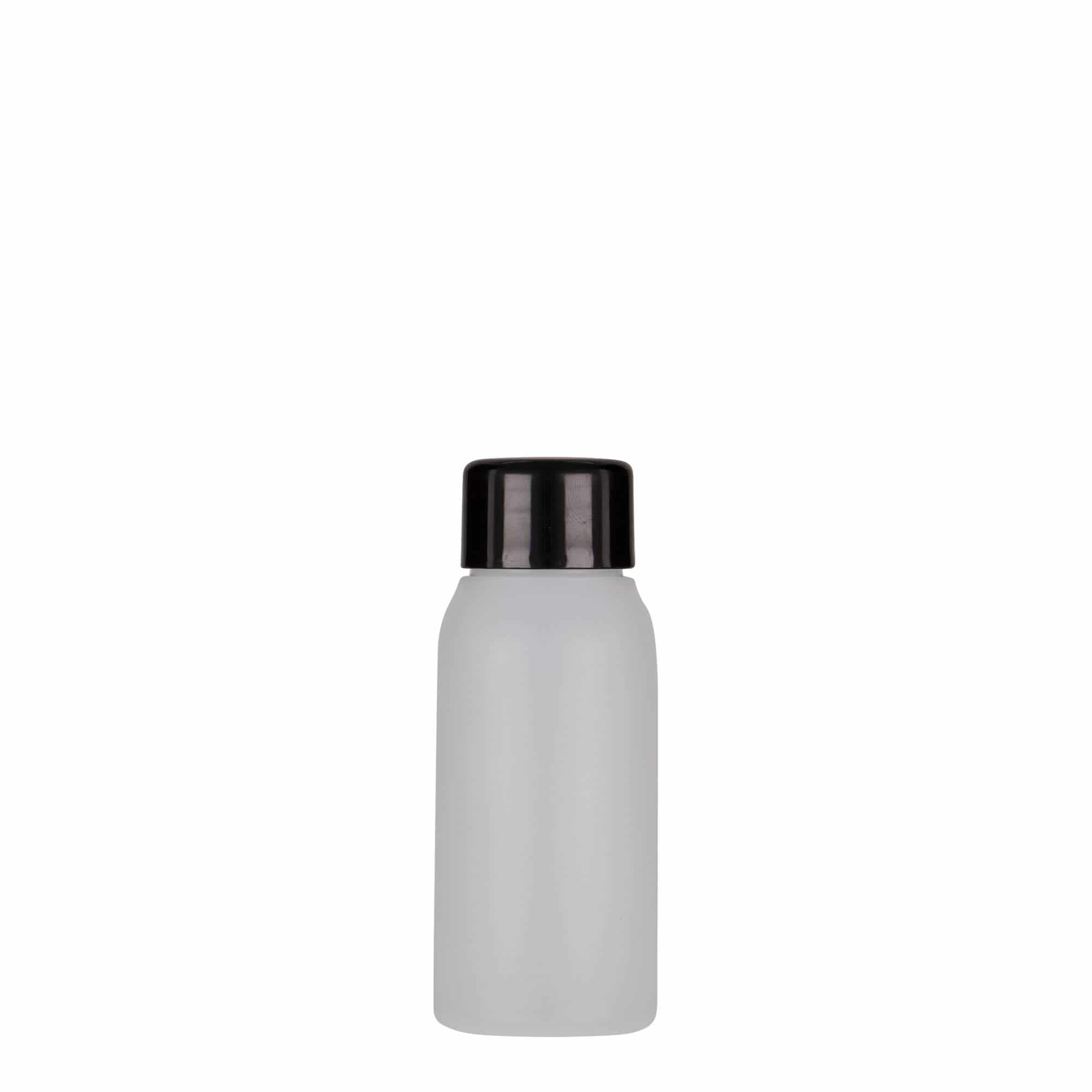 Flacon din plastic de 50 ml „Tuffy”, HDPE, natural, gura: 24/410