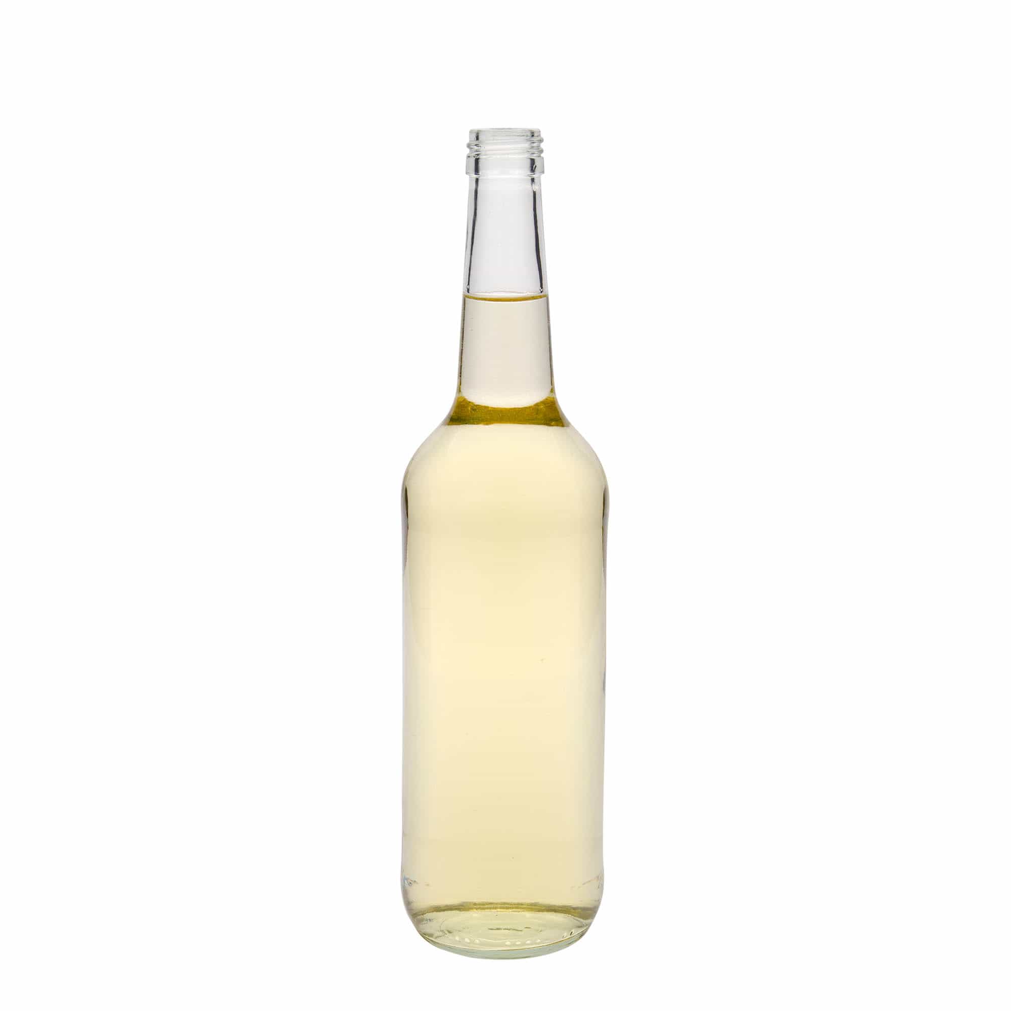 Sticlă de sticlă de 700 ml cu gât drept, deschidere: PP 28 Sticlă de sticlă de 700 ml cu gât drept, deschidere: PP 28