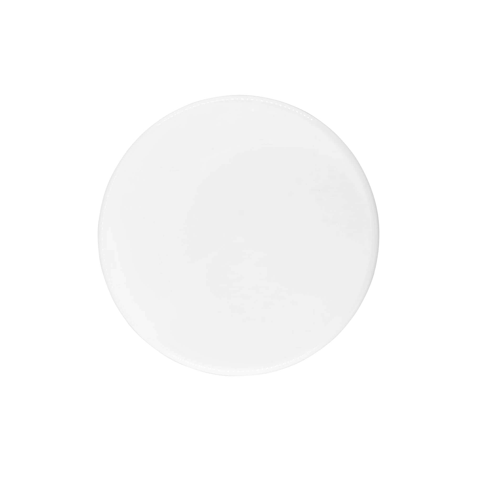 Capac cu filet, plastic PP, alb, pentru deschidere: 100/400