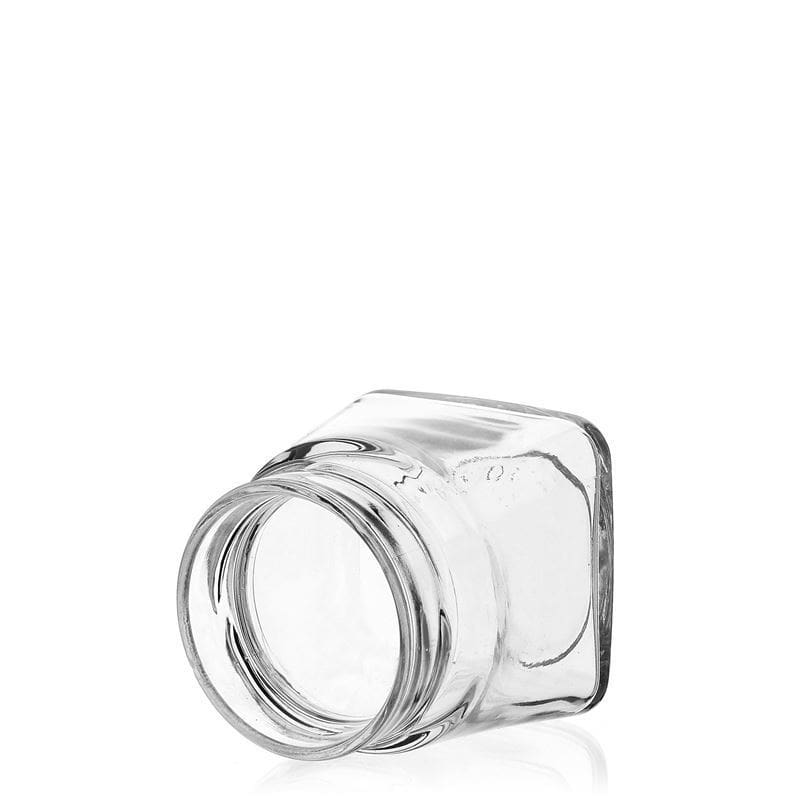 106 ml borcan pătrat 'Luxor', gura: Deep-Twist-Off (DTO 58) 106 ml borcan pătrat 'Luxor', gura: Deep-Twist-Off (DTO 58)