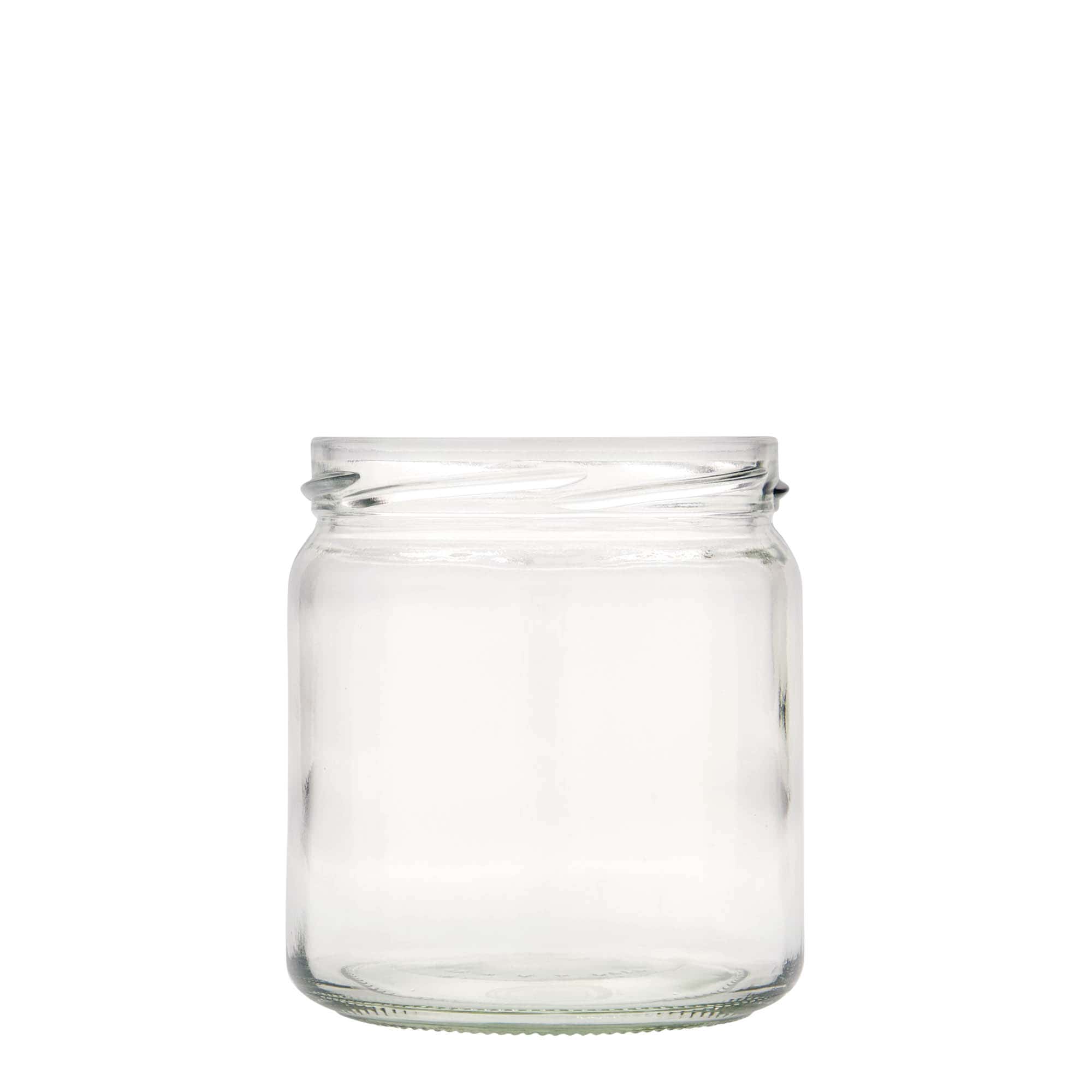 408 ml borcan rotund, gura: Twist-Off (TO 82)