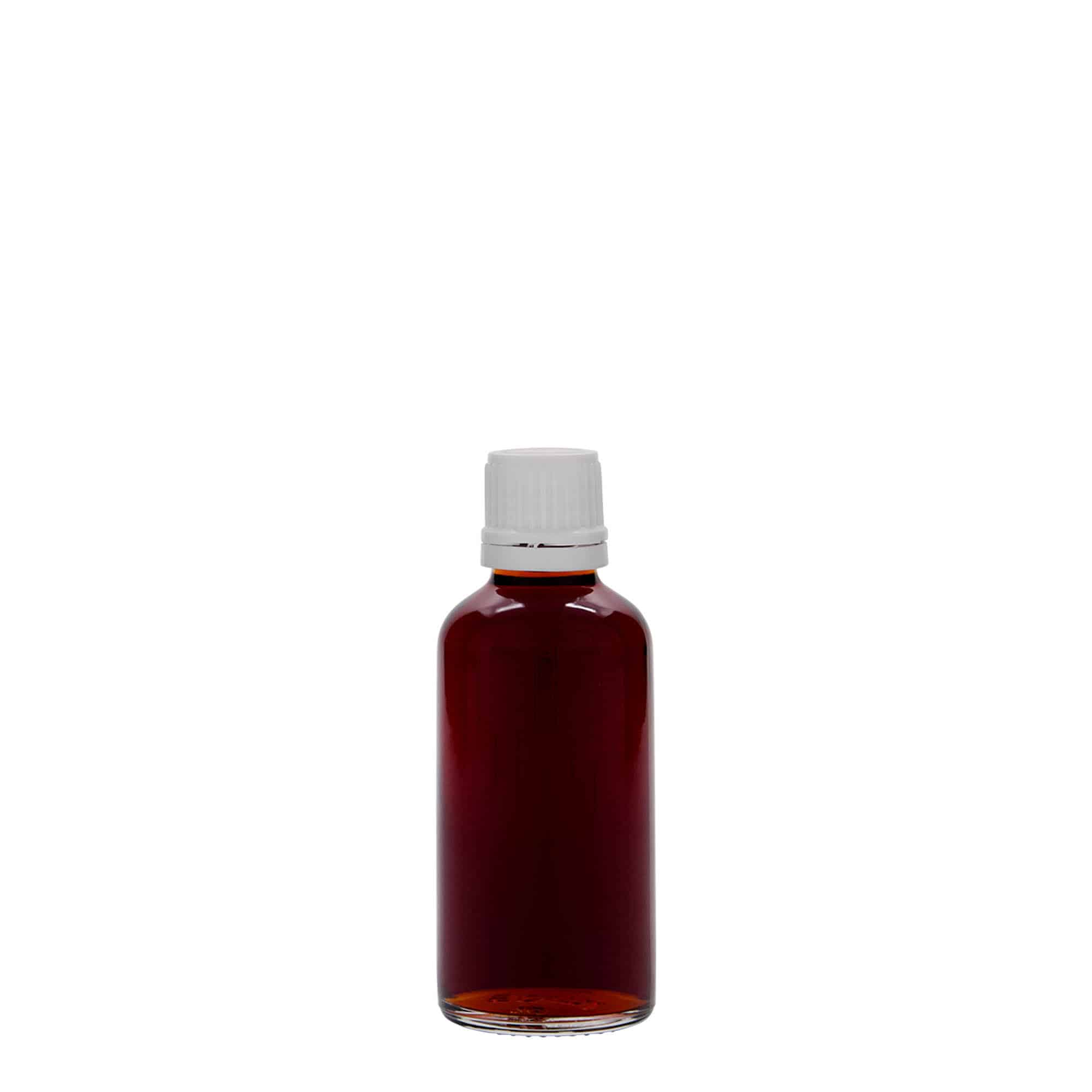 50 ml sticlă medicală, sticlă, gura: DIN 18