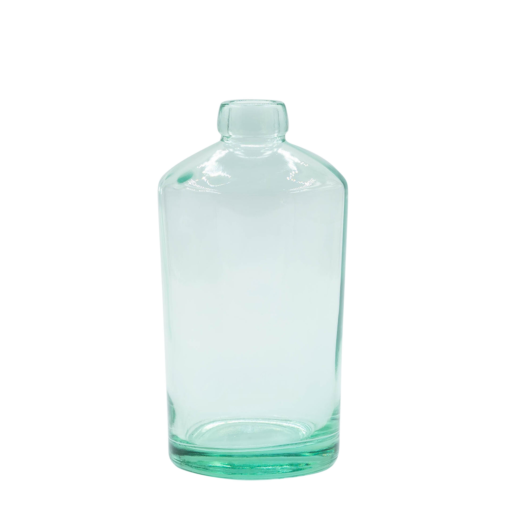 Sticlă de sticlă de 700 ml „Barrel”, gura: dop de plută Sticlă de sticlă de 700 ml „Barrel”, gura: dop de plută