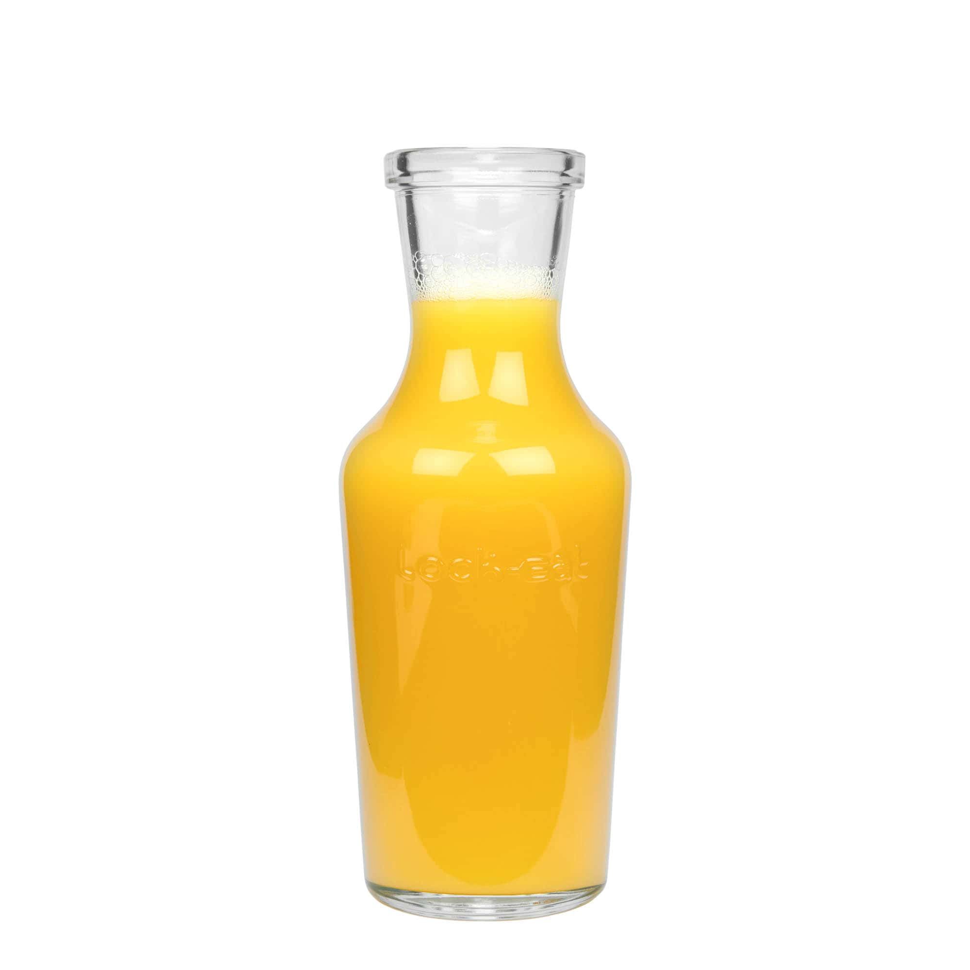 1.000 ml carafă de sticlă 'Lock-Eat', gură: închidere cu clemă metalică 1.000 ml carafă de sticlă 'Lock-Eat', gură: închidere cu clemă metalică