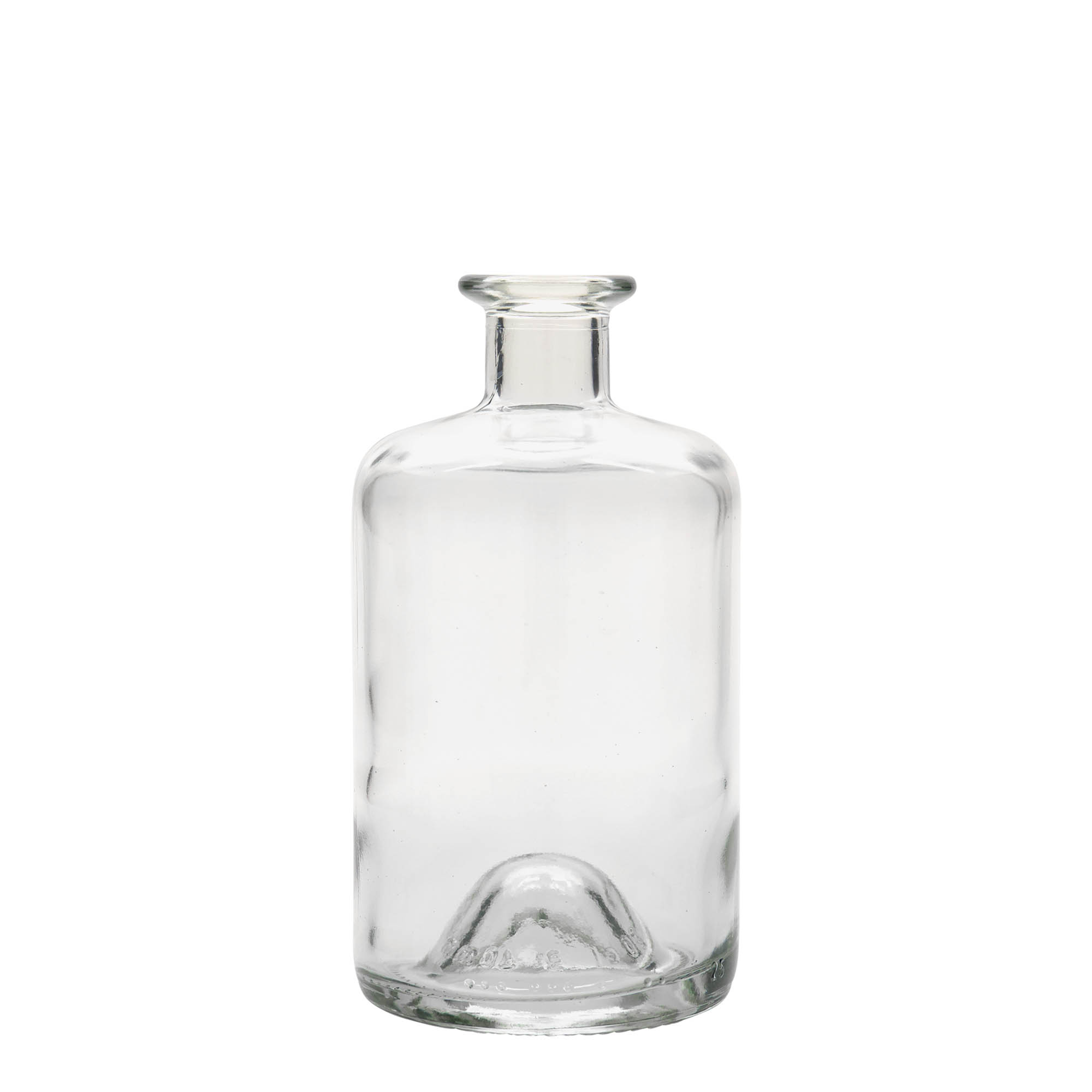 Sticlă de sticlă de 500 ml pentru farmacist, gura: dop de plută Sticlă de sticlă de 500 ml pentru farmacist, gura: dop de plută