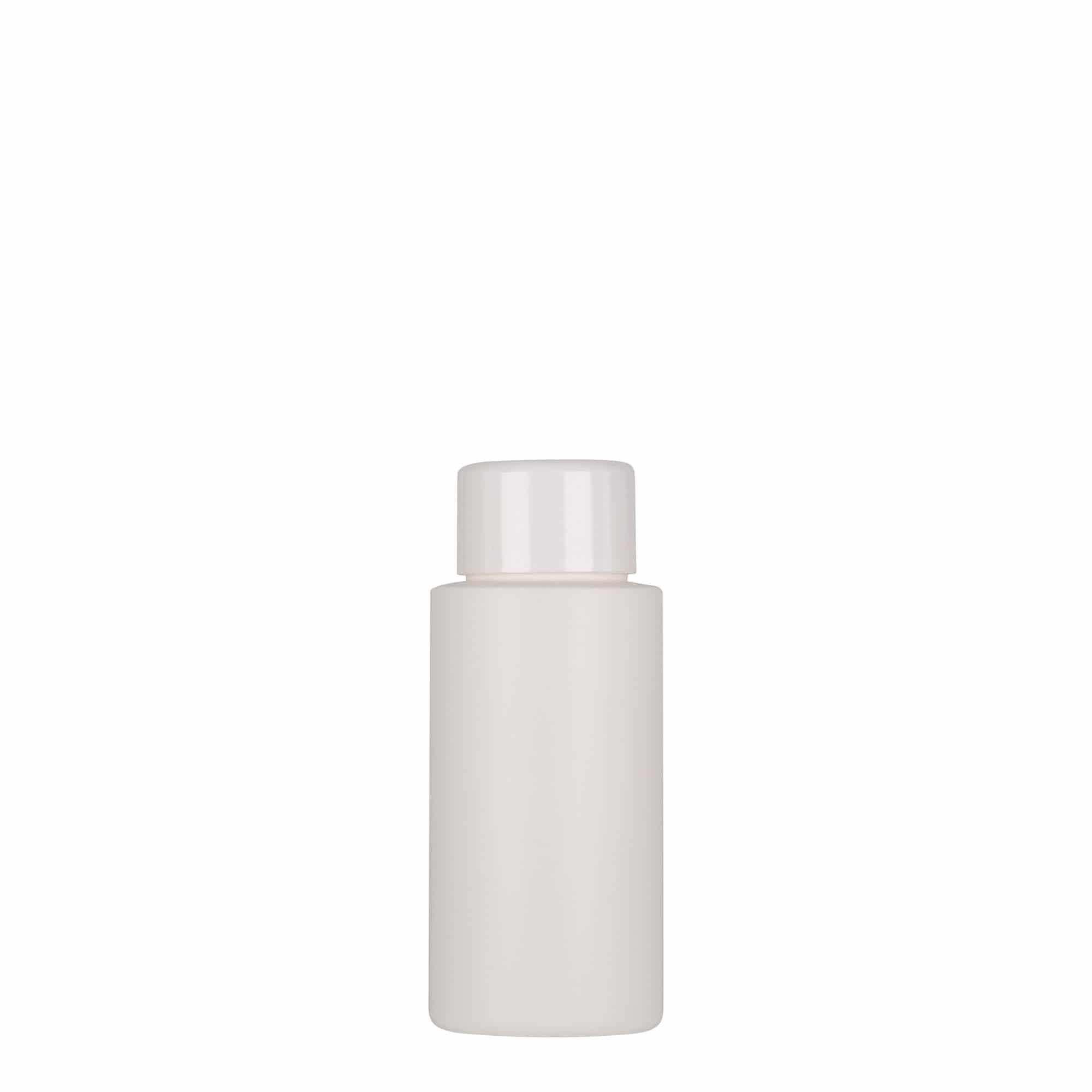 Flacon din plastic de 50 ml „Pipe”, HDPE, alb, gura: 24/410