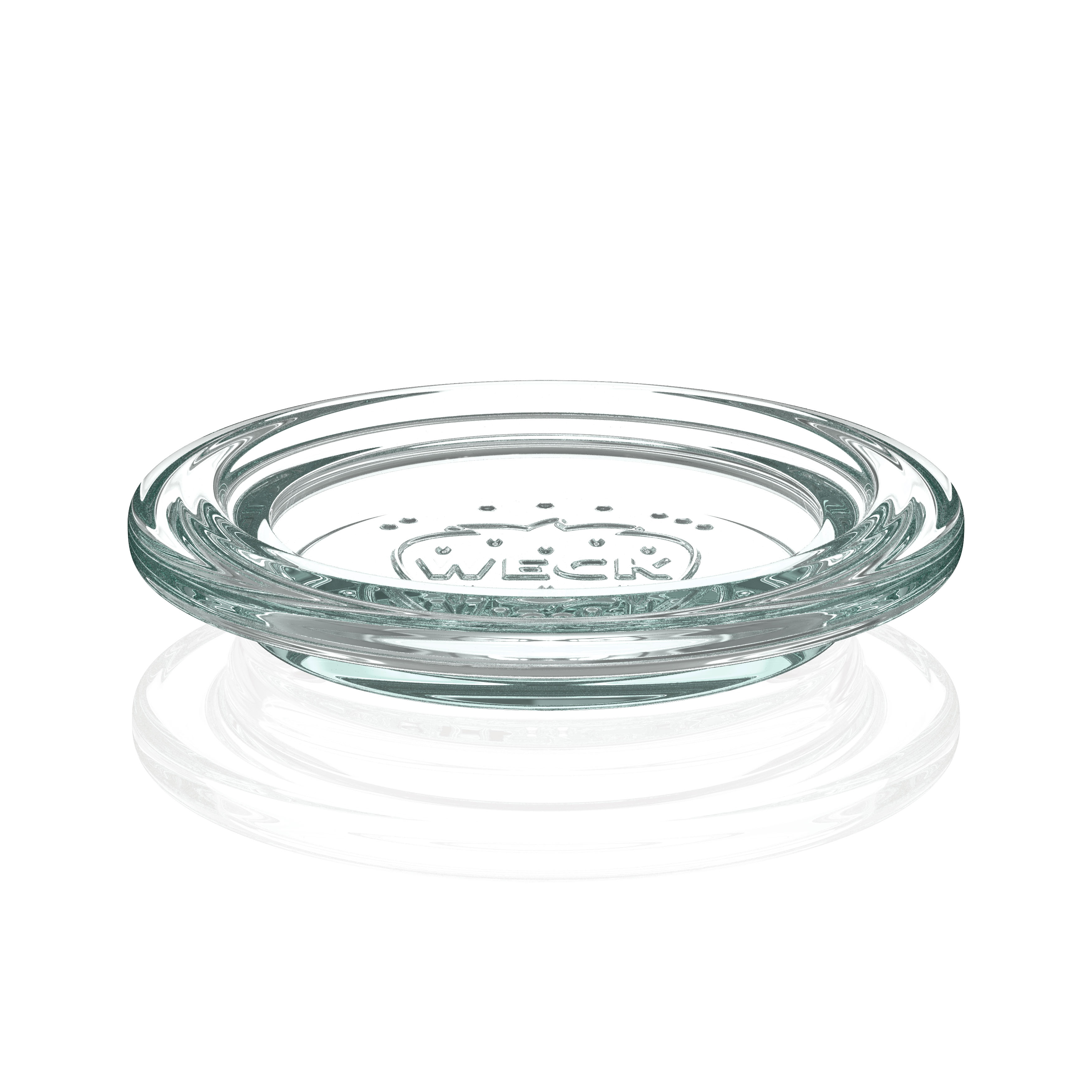 12x 50 ml borcan WECK cu gura largă cu capac de sticlă RR 60
