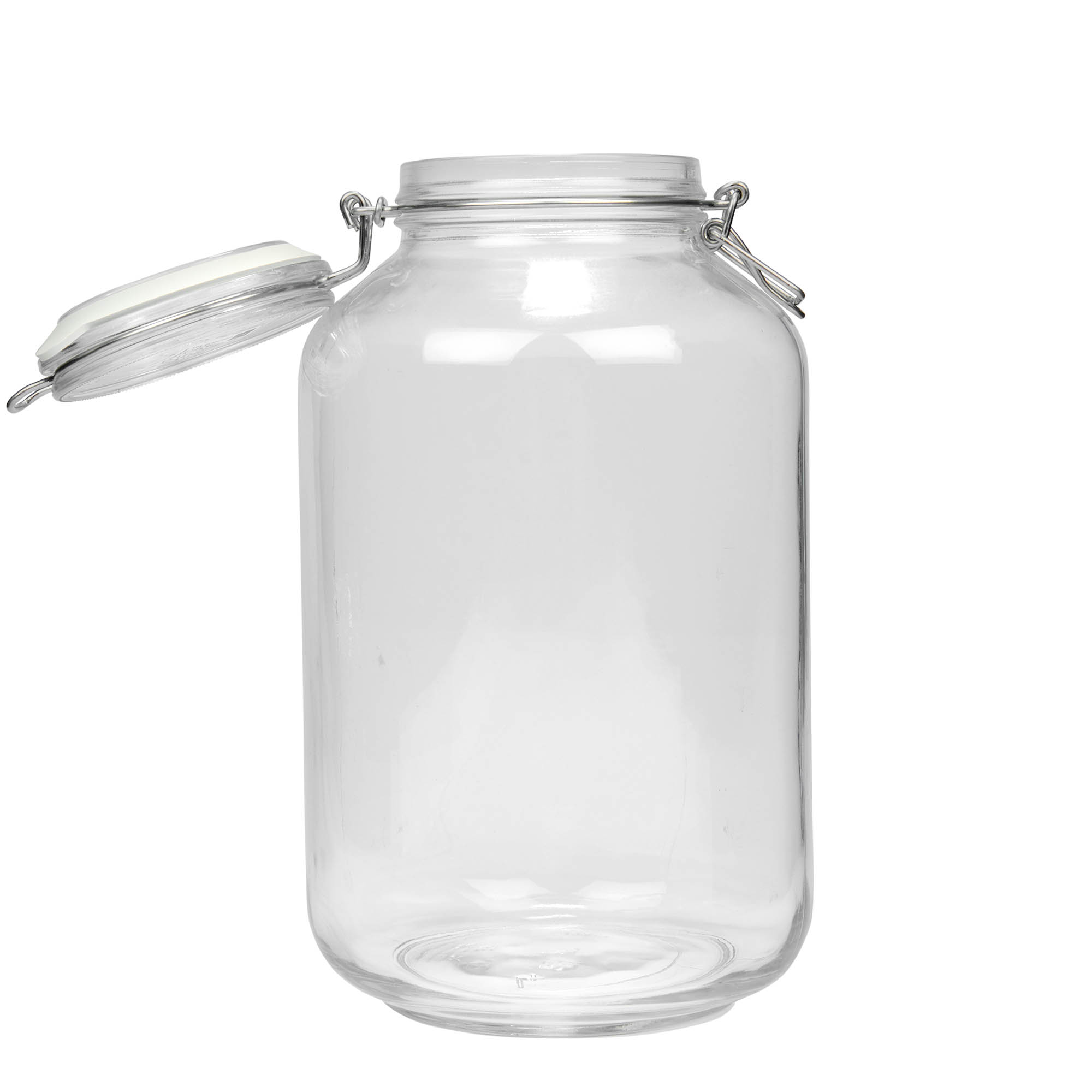 4.000 ml borcan cu clemă metalică 'Fido', gura: închidere cu clemă metalică
