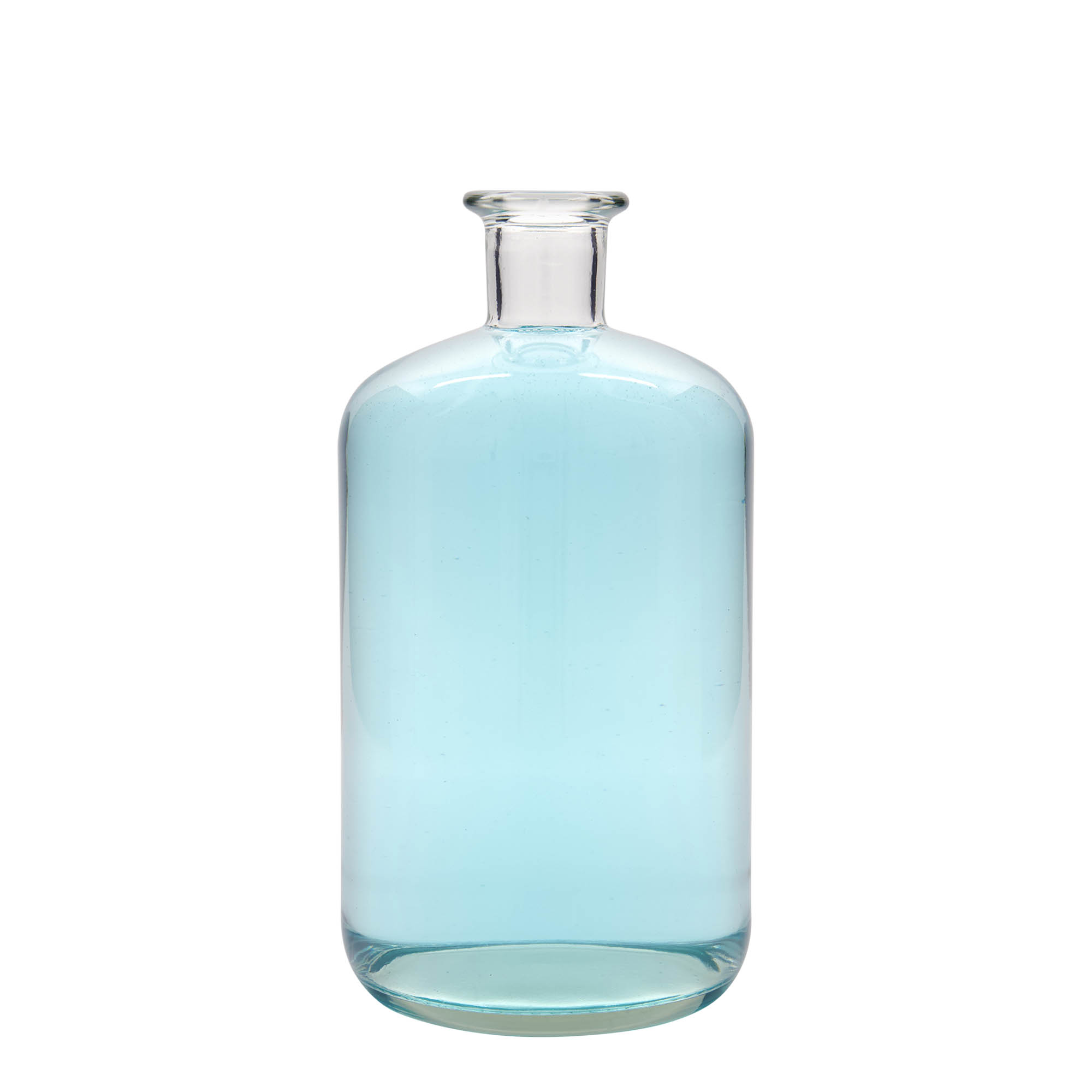 Sticlă de sticlă 1.500 ml farmacist, gura: dop de plută