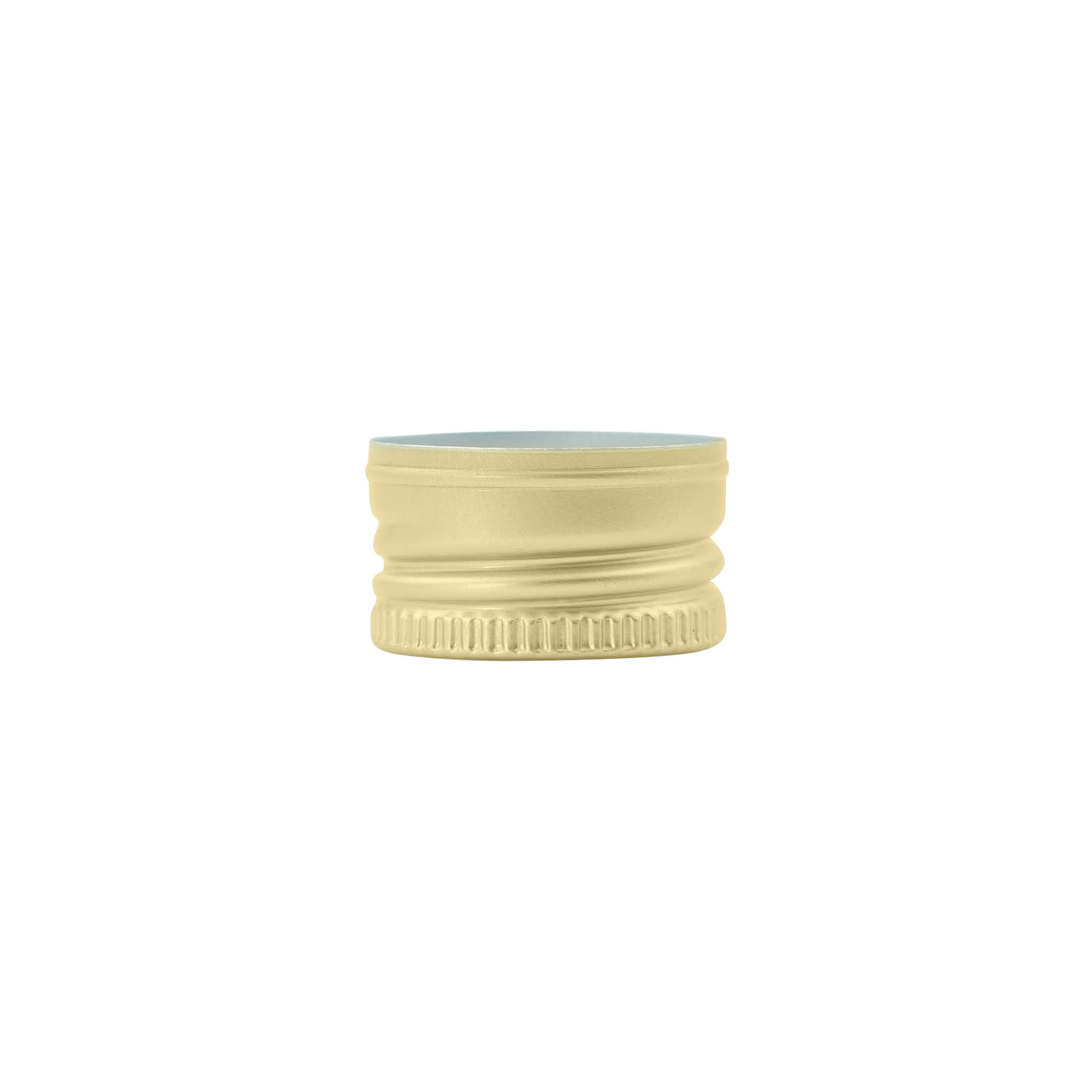 Capac cu filet, metal, auriu, pentru gura: PP 28