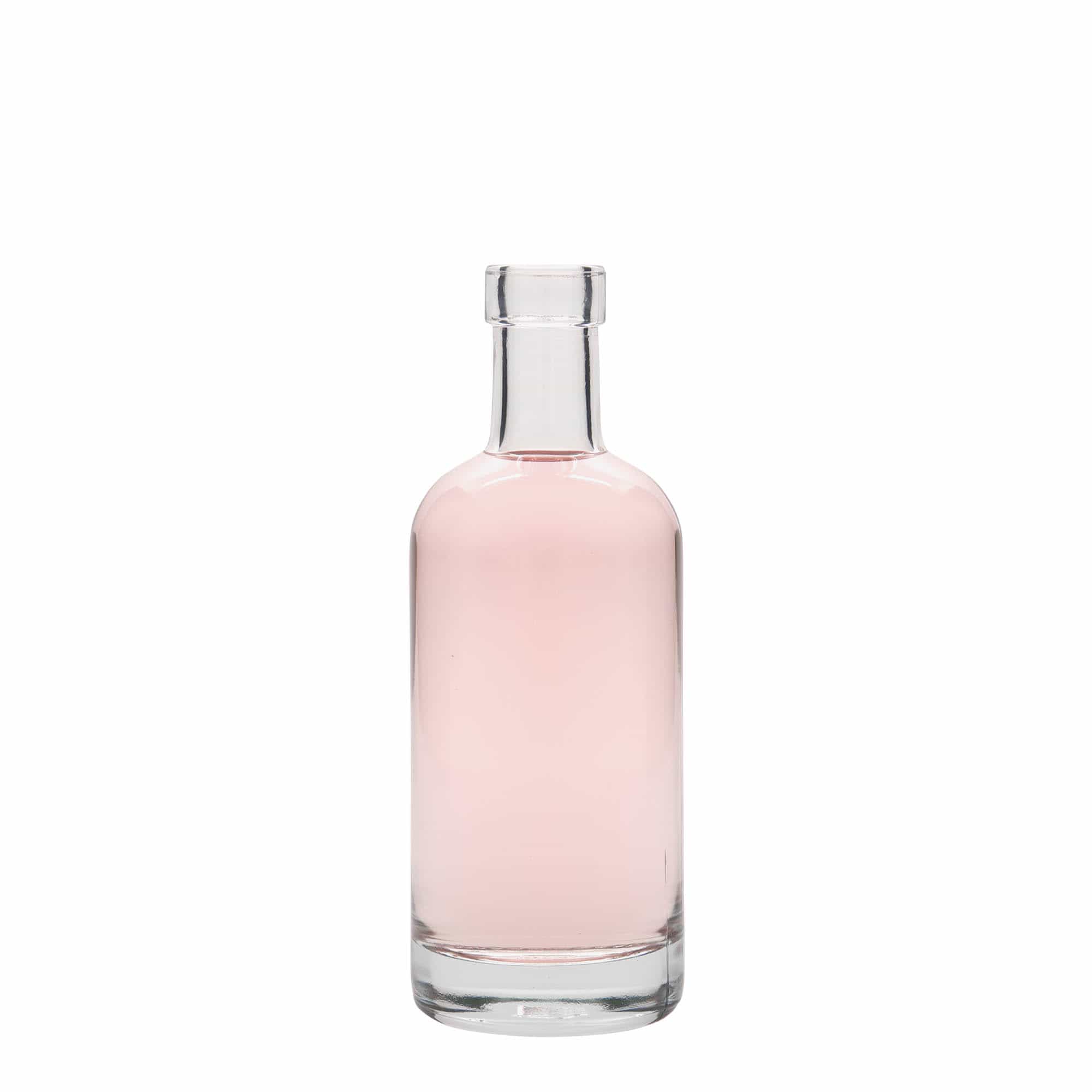 Sticlă de sticlă de 250 ml „Linea Uno”, gura: dop de plută Sticlă de sticlă de 250 ml „Linea Uno”, gura: dop de plută