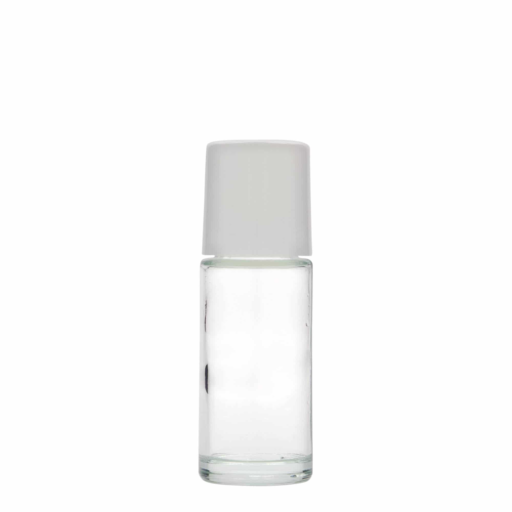 Sticlă roll-on de 50 ml, sticlă, gura: capac cu filet