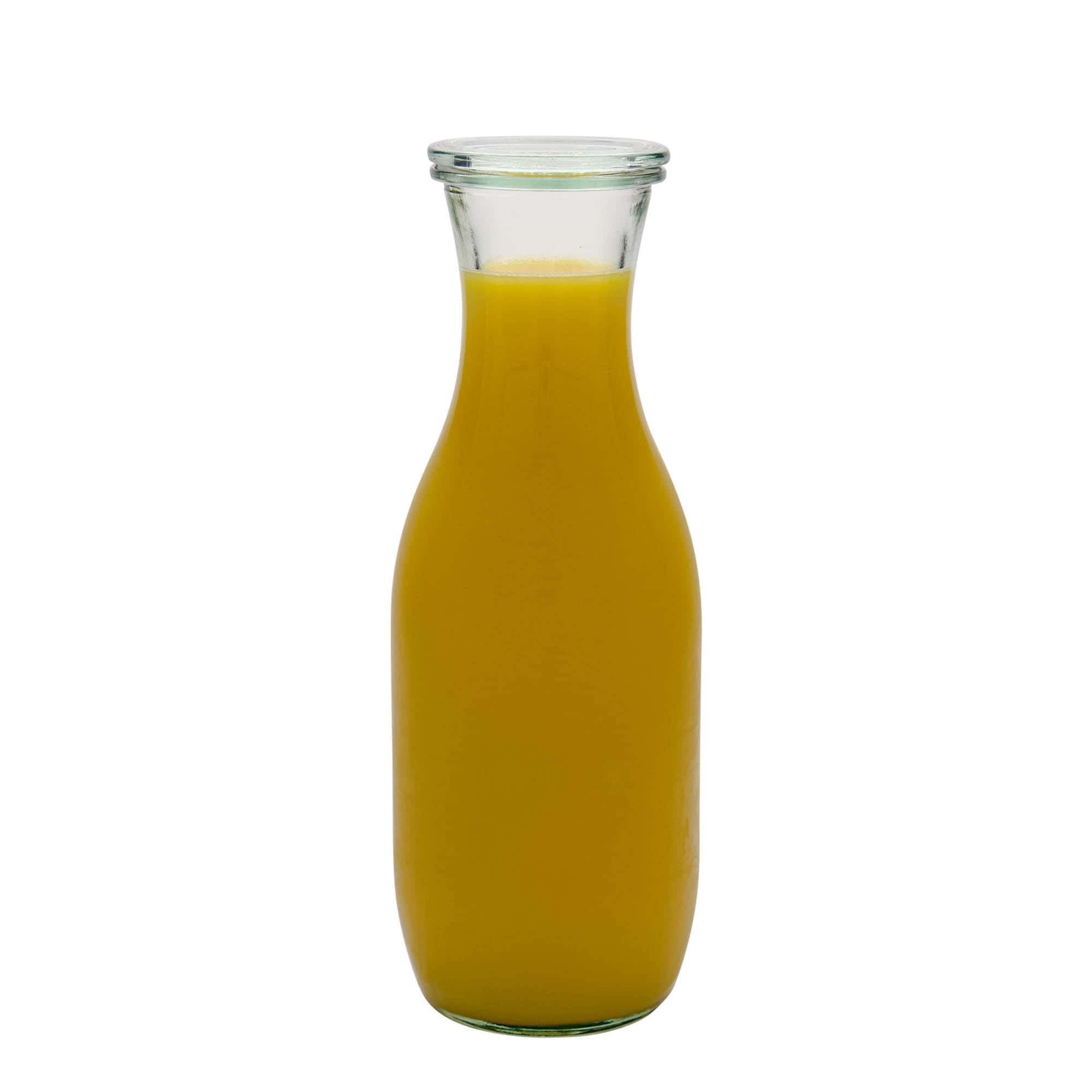1.000 ml sticlă de suc WECK #, gura: margine rotundă