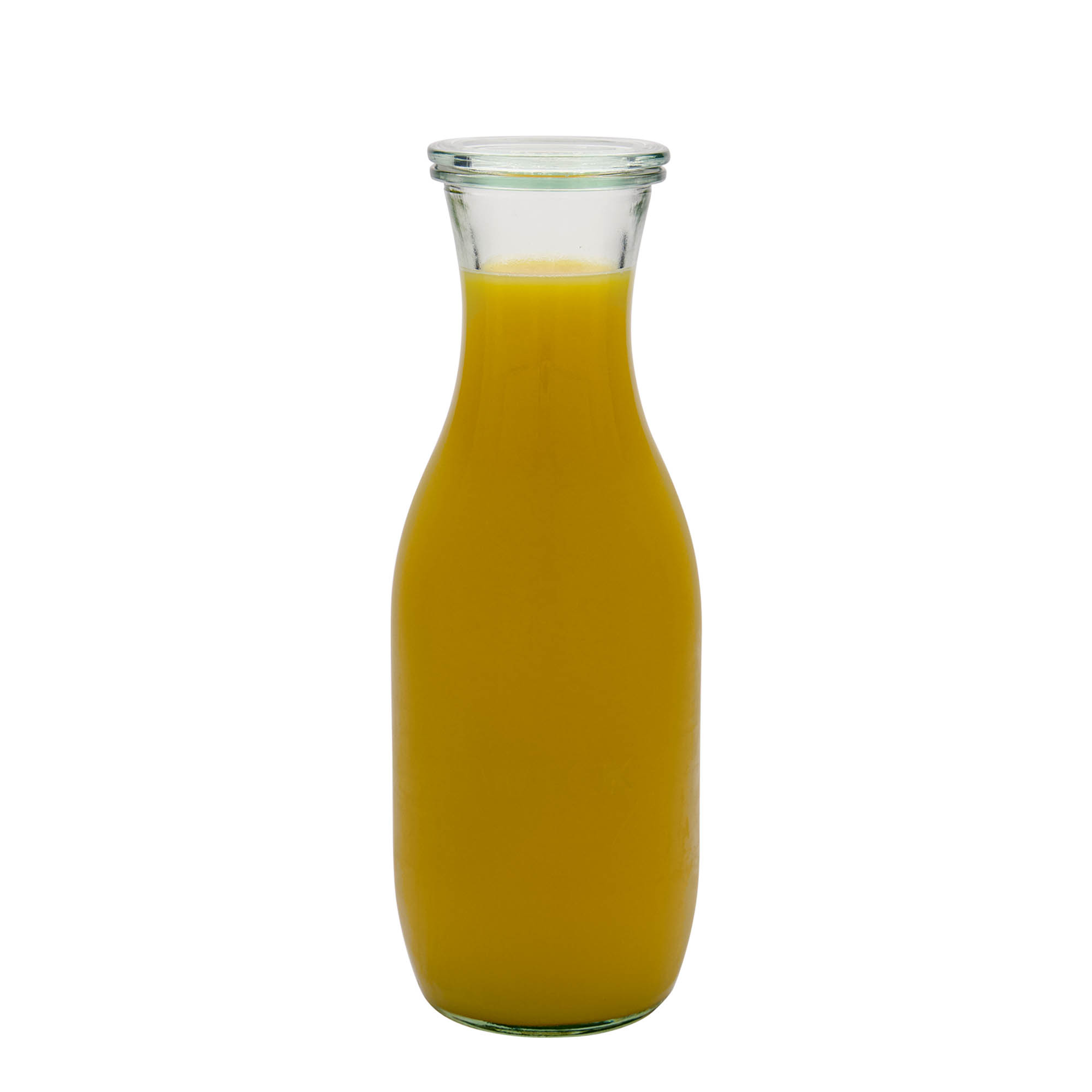 1.000 ml sticlă de suc WECK #, gura: margine rotundă 1.000 ml sticlă de suc WECK #, gura: margine rotundă