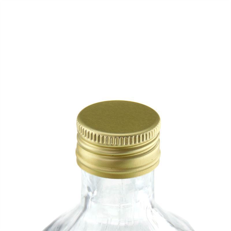 Capac cu filet, metal, auriu, pentru gura: PP 22