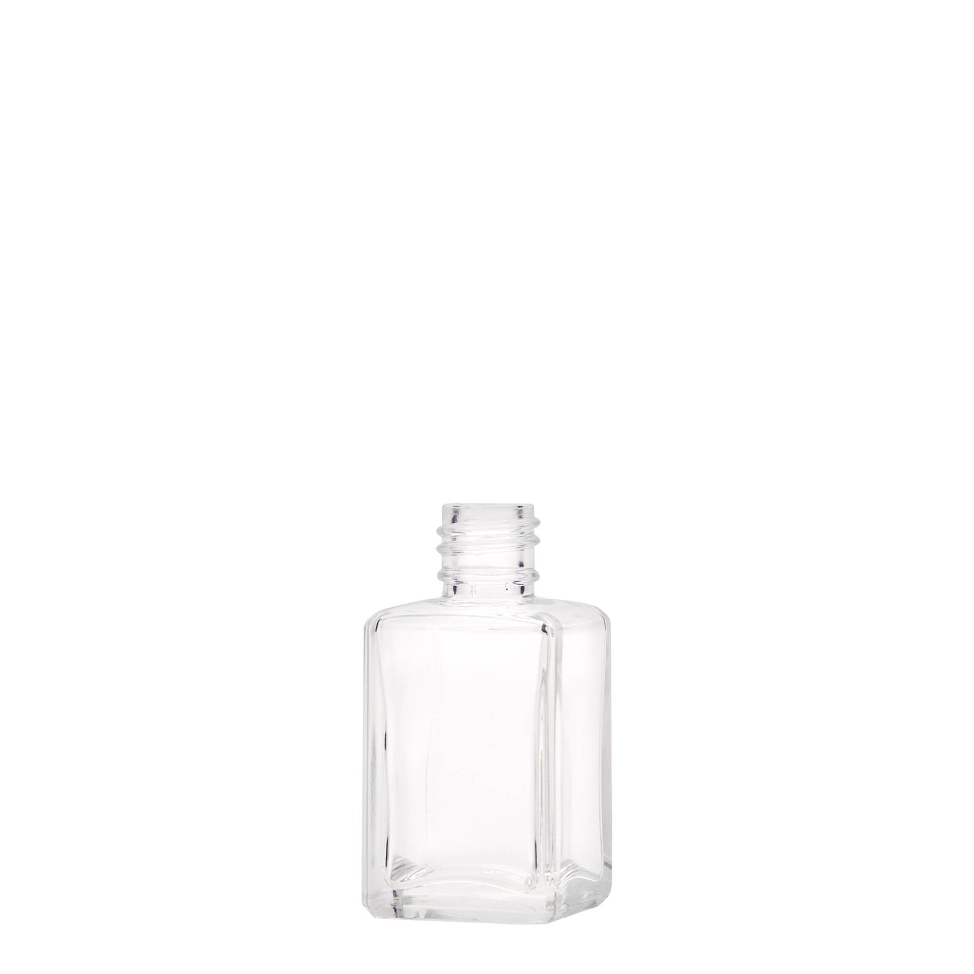 Sticlă de sticlă de 30 ml „Tamme”, pătrată, gura: PP 18
