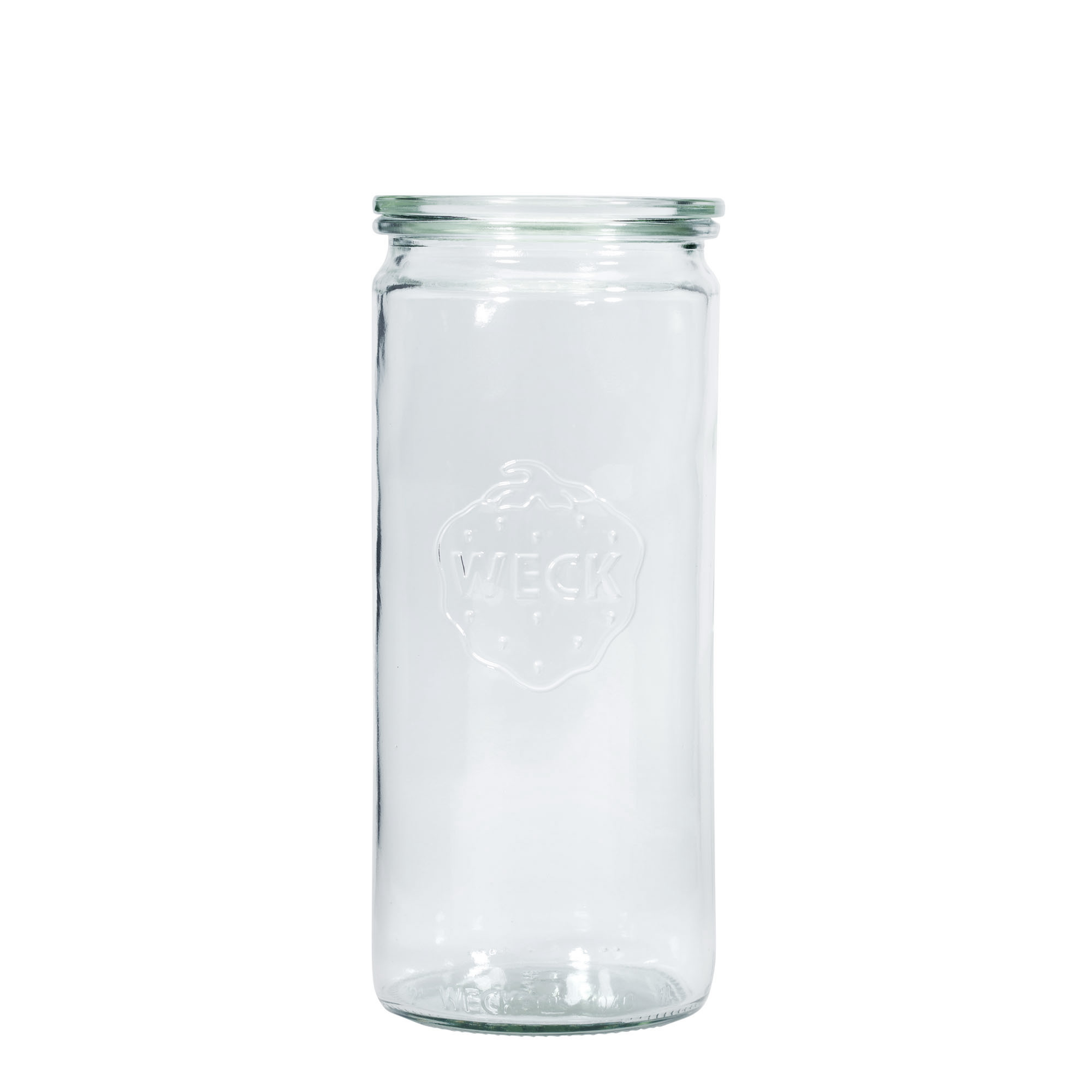 1.040 ml borcan cilindric WECK, gură: margine rotundă