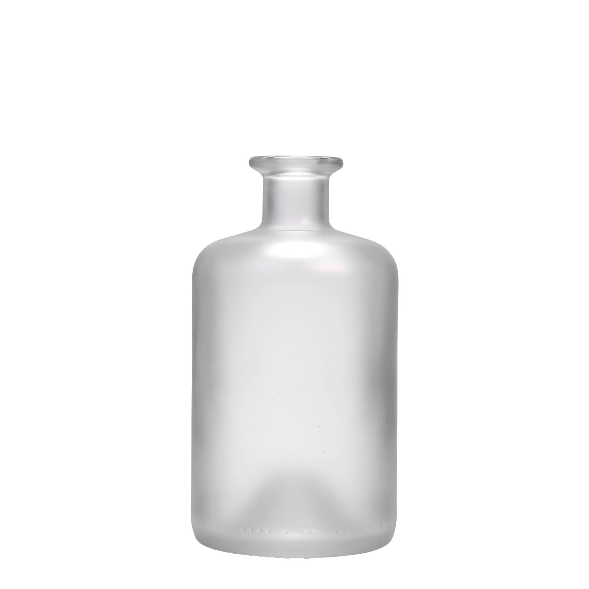 Sticlă de 500 ml pentru farmacist, înghețată, gura: plută
