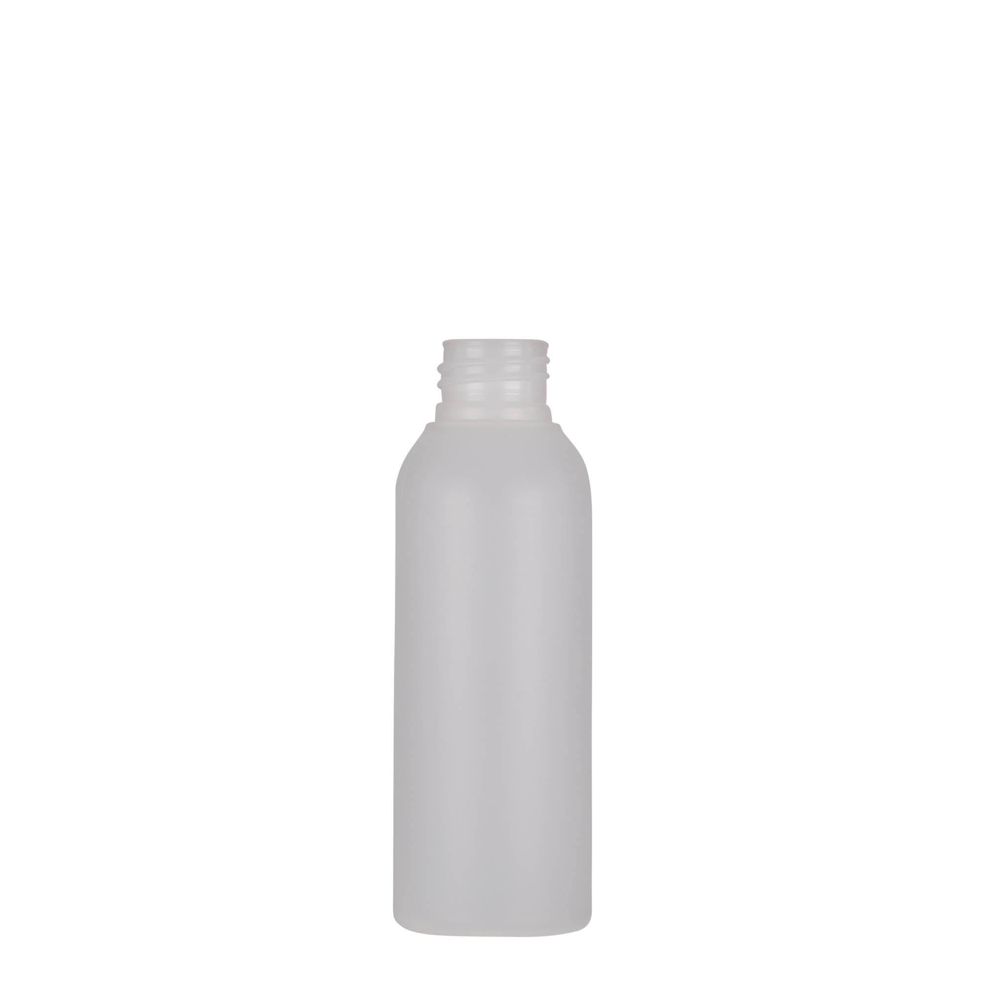 100 ml sticlă din plastic „Tuffy”, HDPE, natural, gura: 24/410