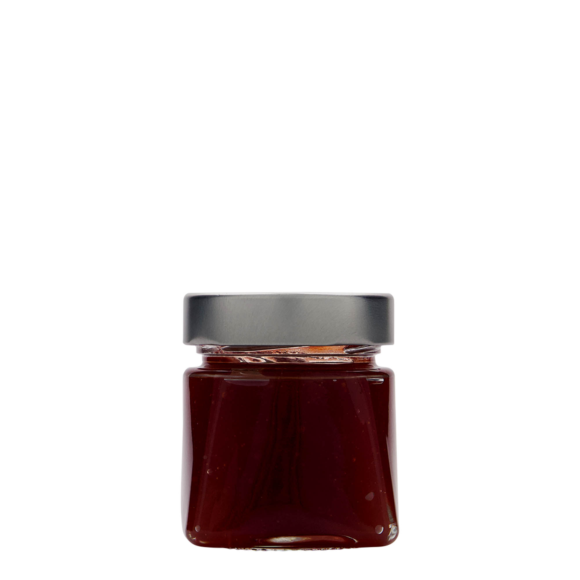 106 ml borcan pătrat 'Luxor', gura: Deep-Twist-Off (DTO 58)