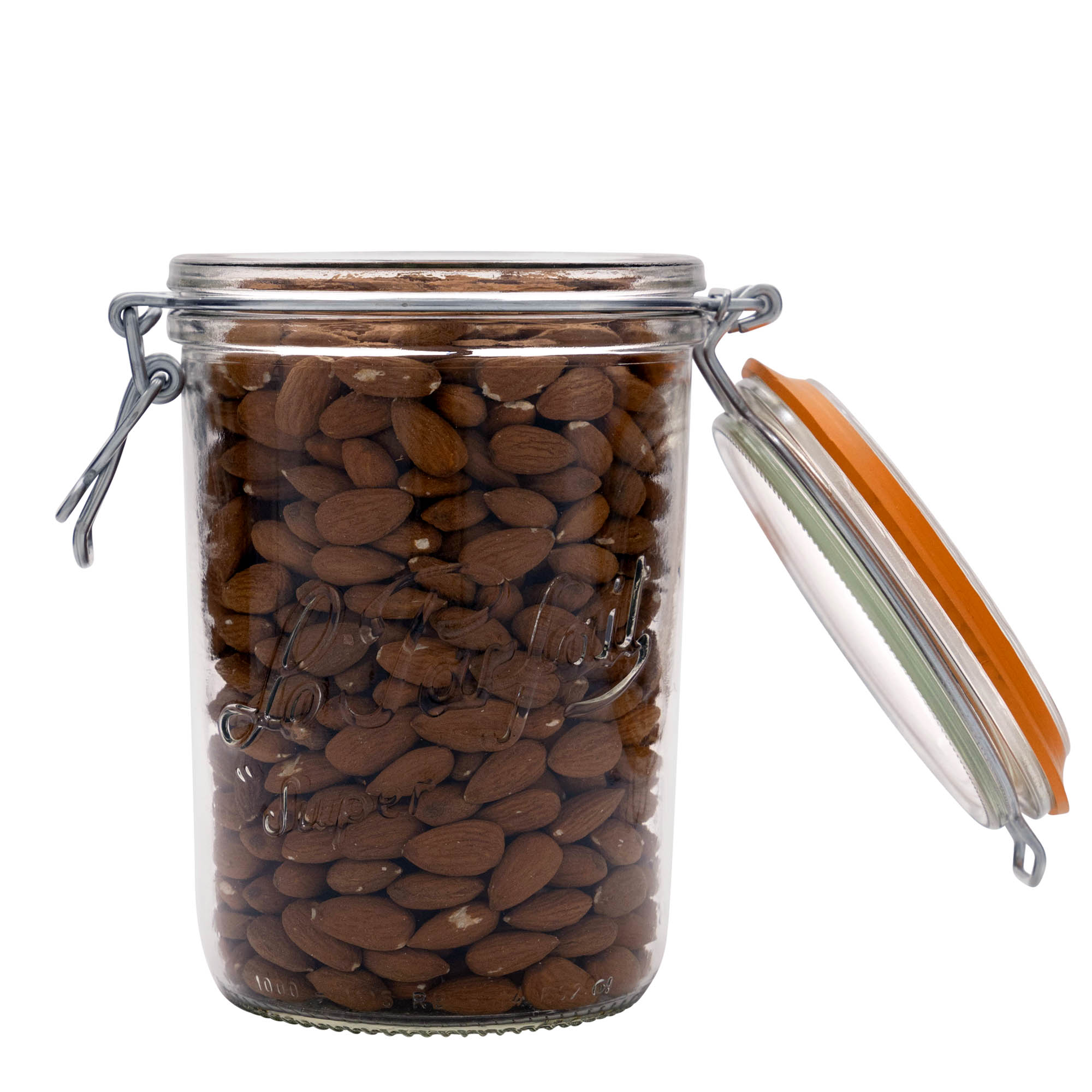 1.000 ml borcan cu clemă metalică „Le Parfait Super Terrine”, deschidere: închidere cu clemă metalică 1.000 ml borcan cu clemă metalică „Le Parfait Super Terrine”, deschidere: închidere cu clemă metalică