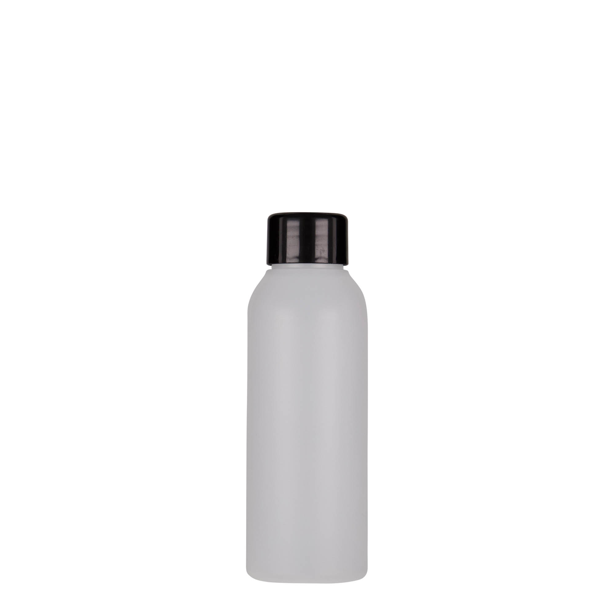 100 ml sticlă din plastic „Tuffy”, HDPE, natural, gura: 24/410 100 ml sticlă din plastic „Tuffy”, HDPE, natural, gura: 24/410