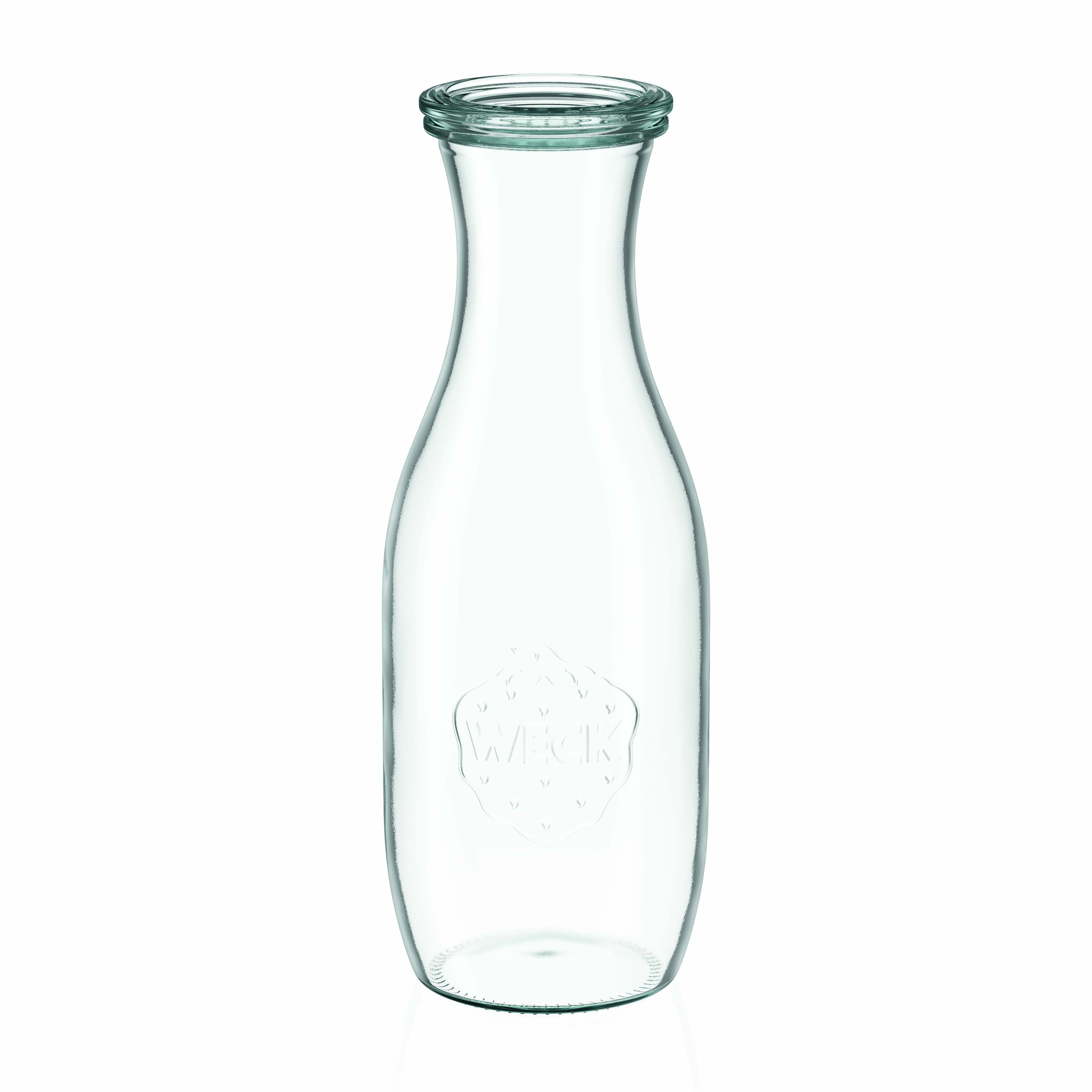 6x 1000 ml sticlă de suc WECK cu capac de sticlă RR 60