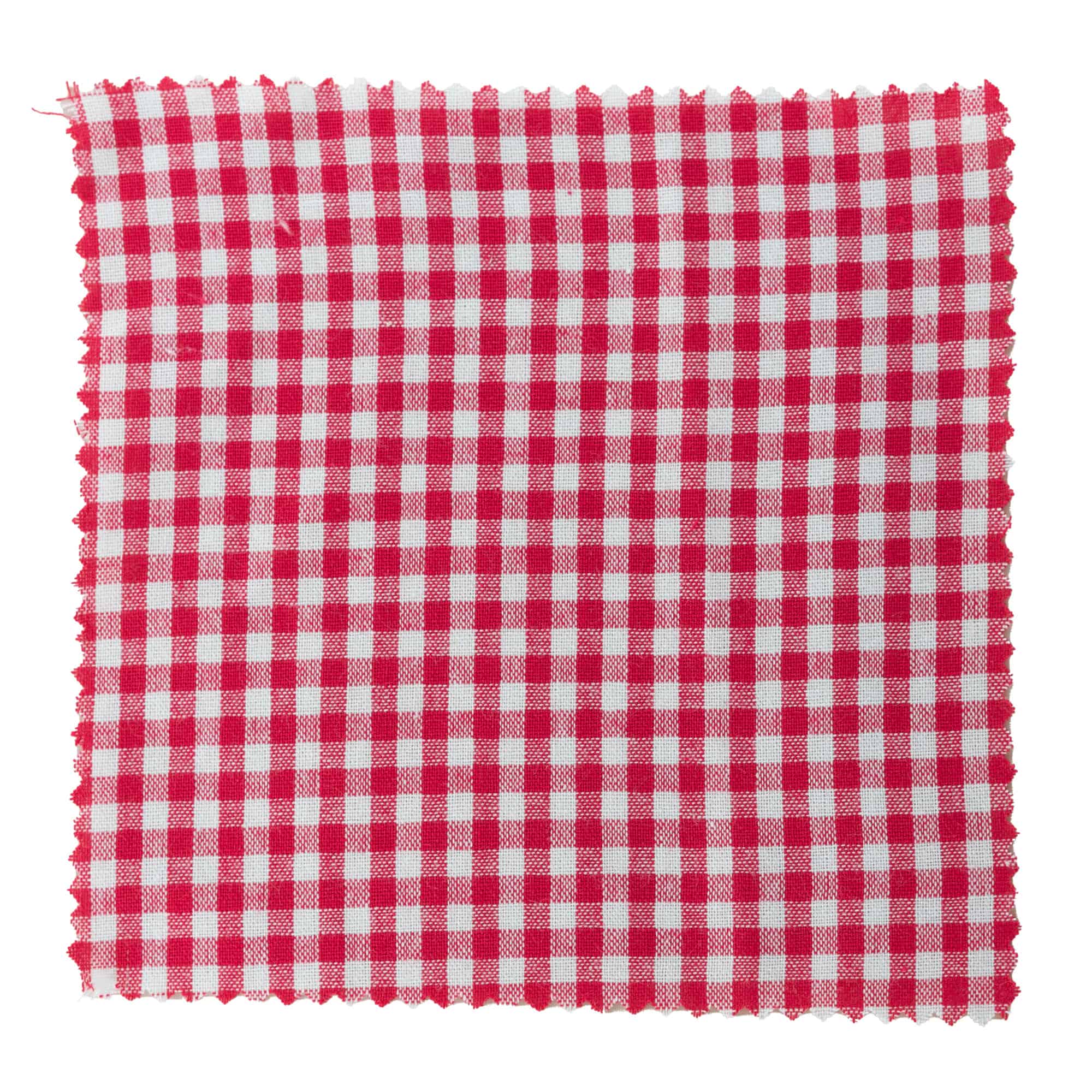 Șervețel textil pătrat în carouri 15x15, textil, roșu, gura: TO58-TO82