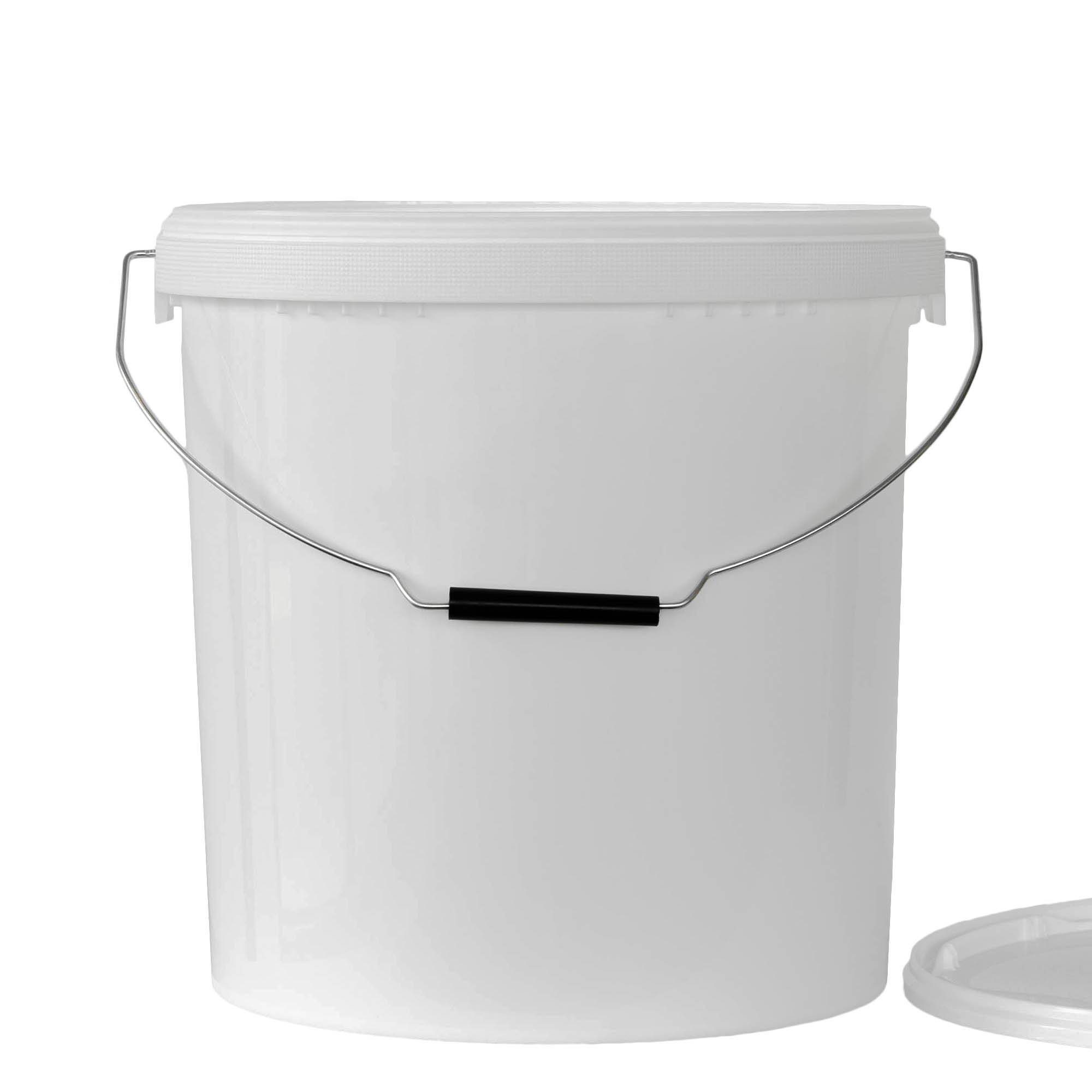 Găleată de 20 l, plastic PP, albă Găleată de 20 l, plastic PP, albă