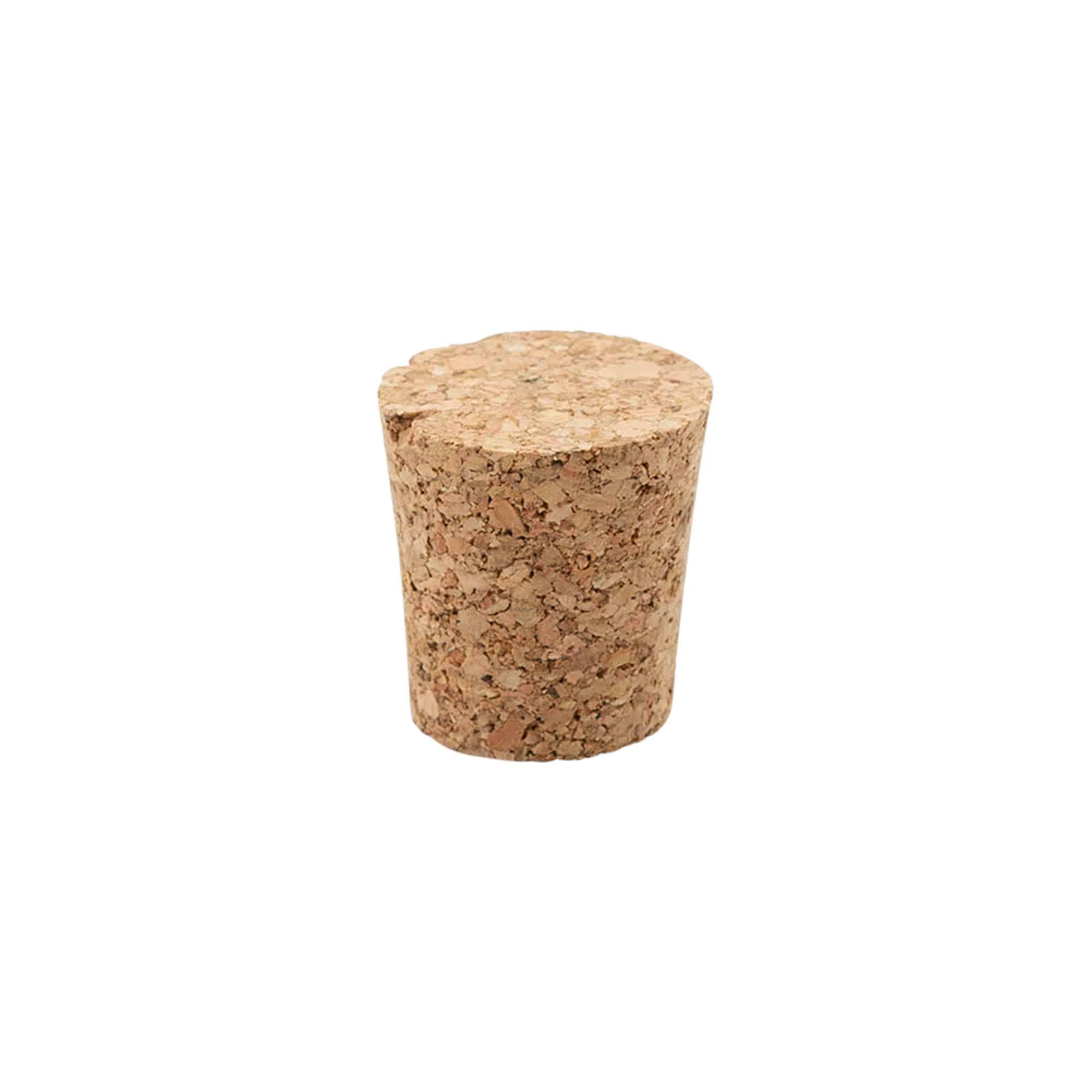 Dop conic 21-26 x 27, dop presat, bej, pentru gura: plută