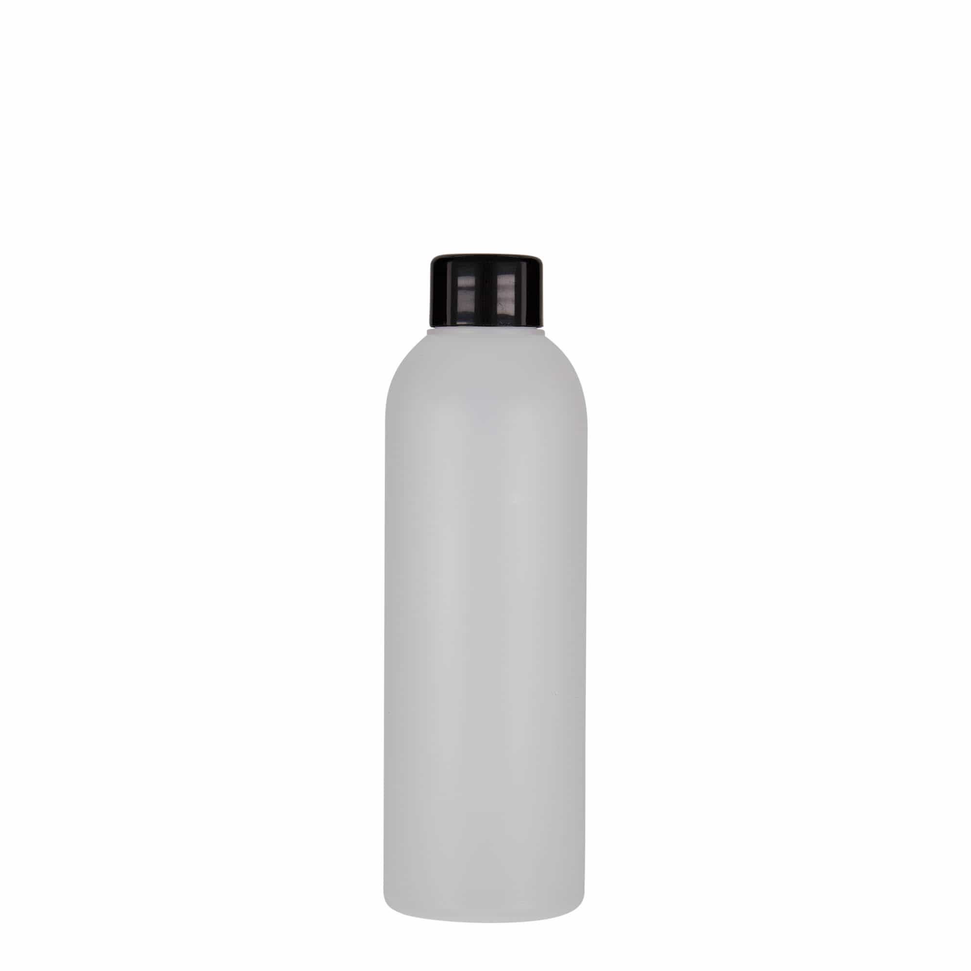 Flacon din plastic de 200 ml „Tuffy”, HDPE, natural, gura: 24/410