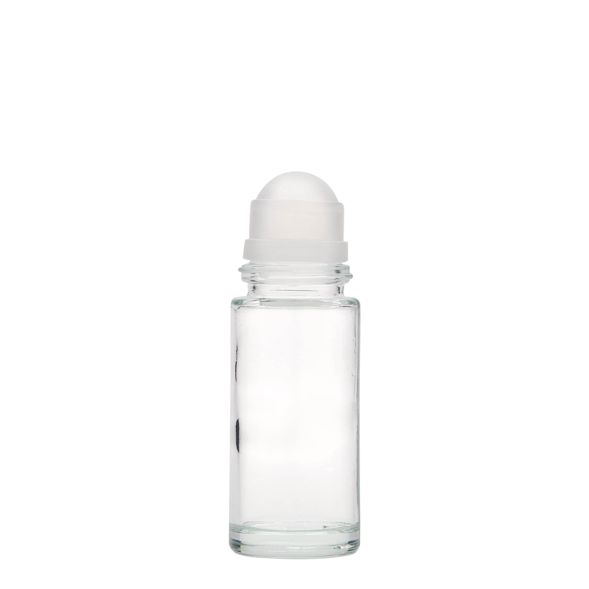 Sticlă roll-on de 50 ml, sticlă, gura: capac cu filet Sticlă roll-on de 50 ml, sticlă, gura: capac cu filet