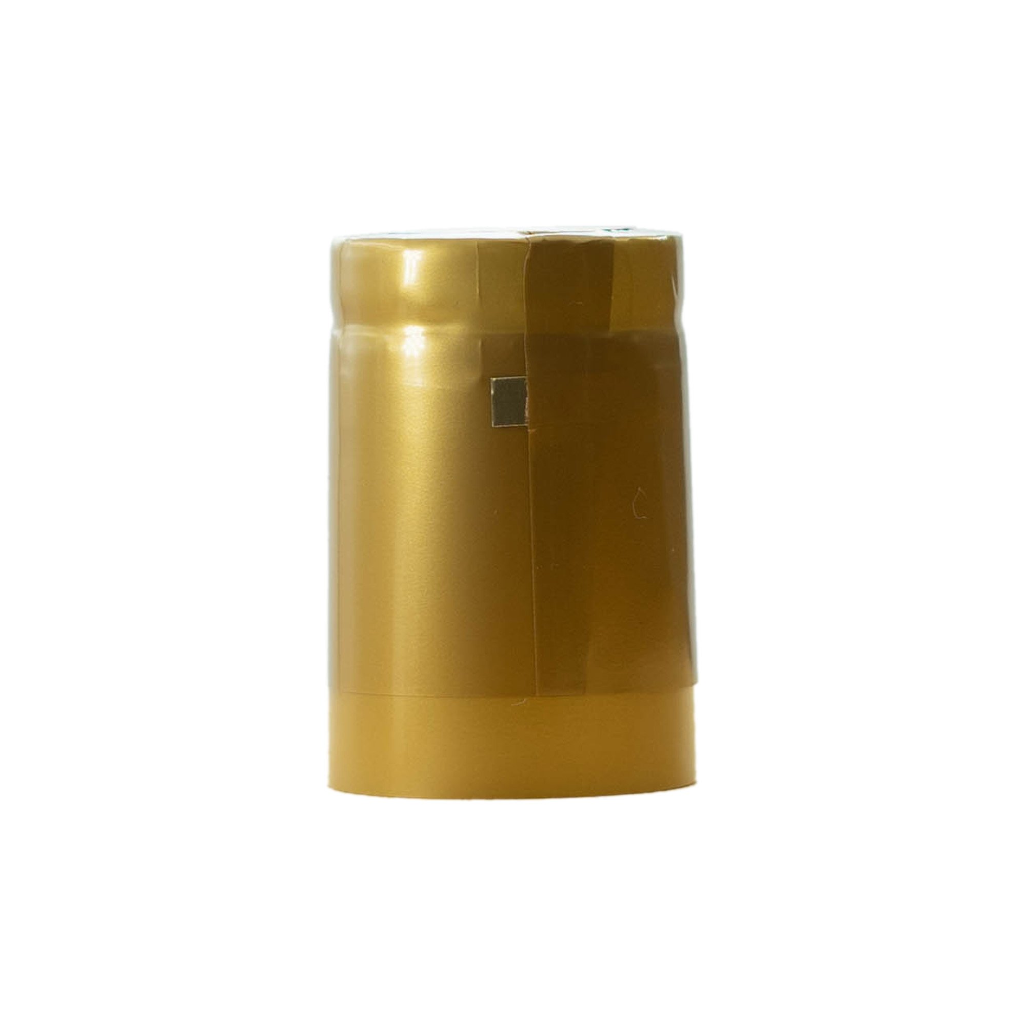 Capsulă termocontractabilă 32x41, plastic PVC, aurie Capsulă termocontractabilă 32x41, plastic PVC, aurie
