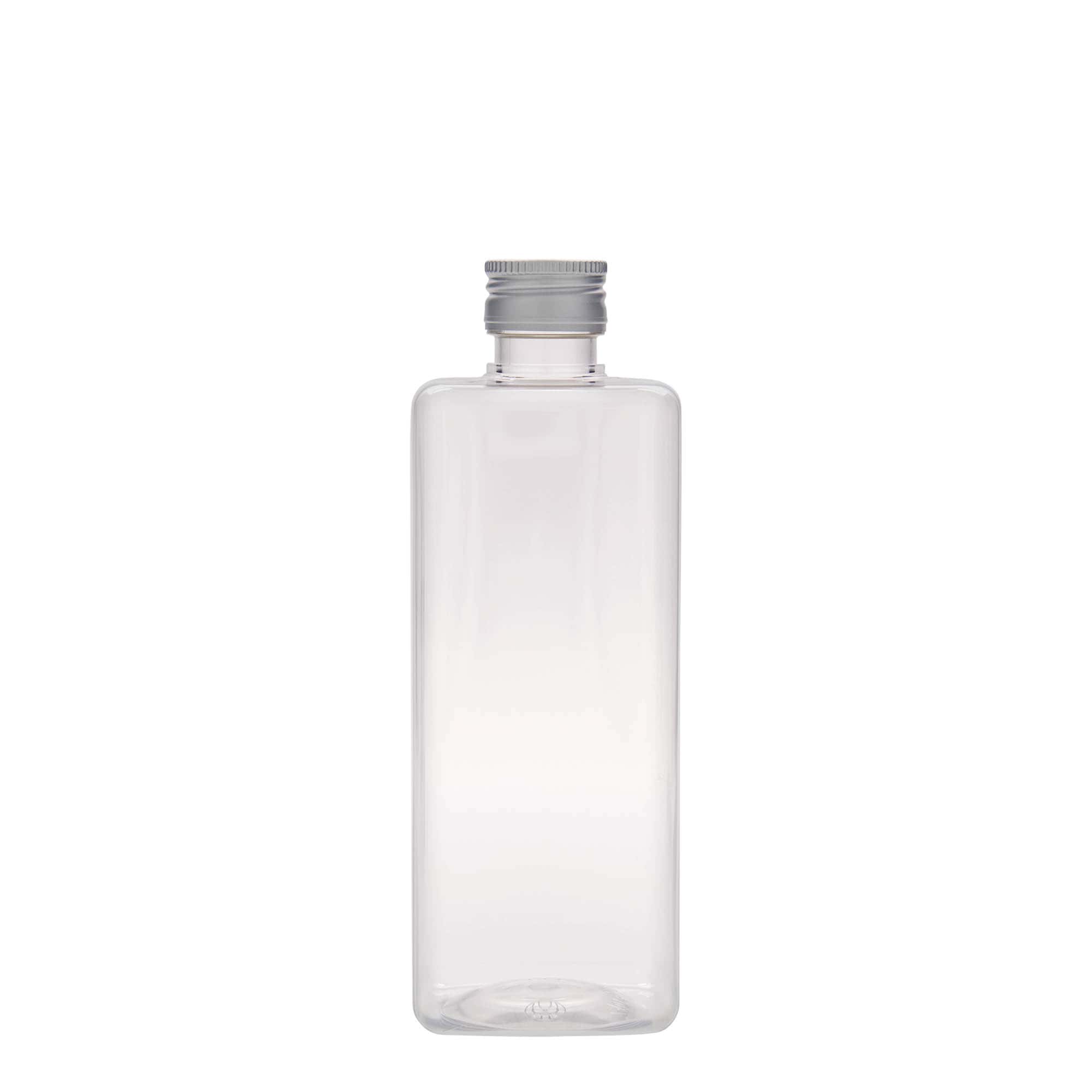 Sticlă PET 500 ml „Karl”, pătrată, plastic, gura: PP 28