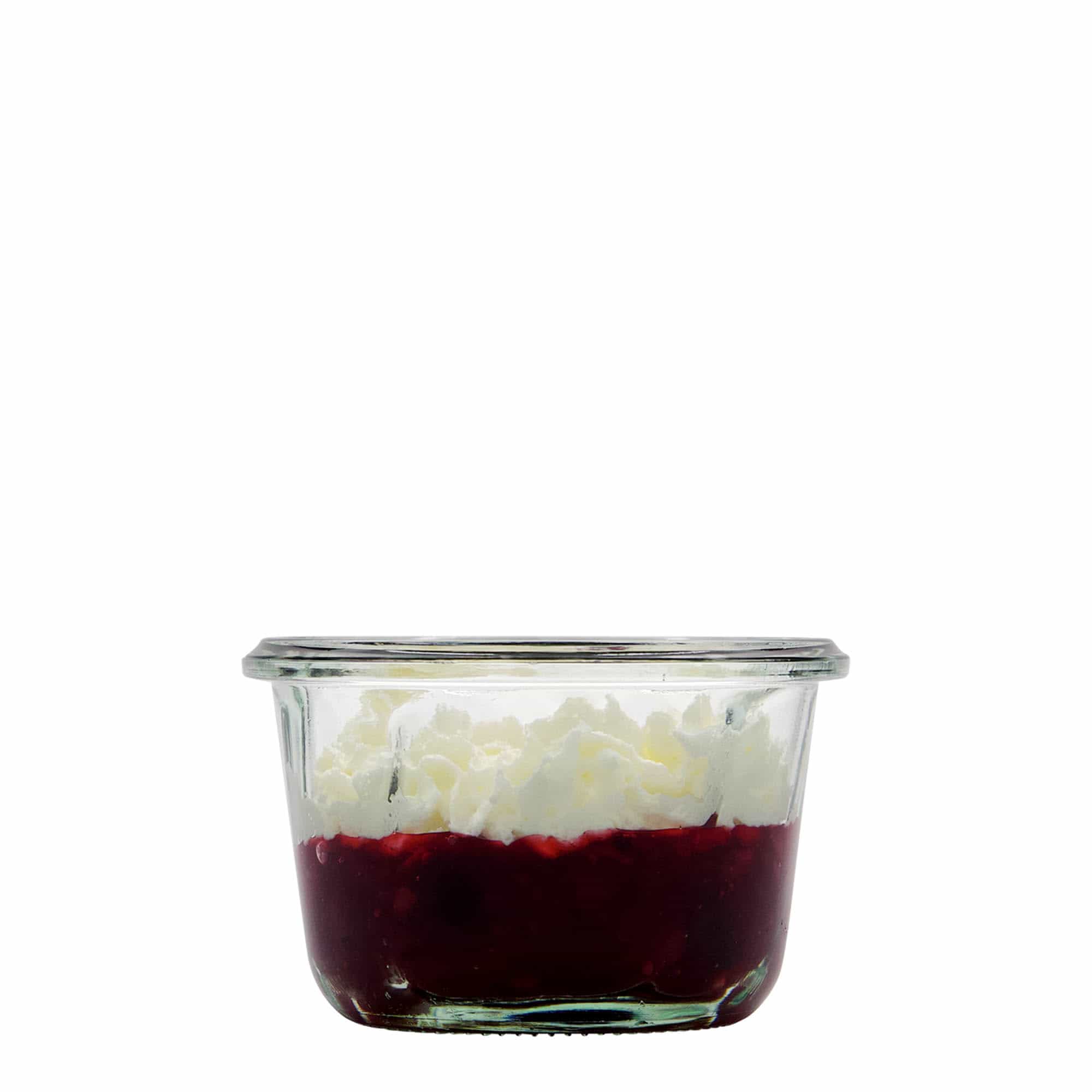 165 ml borcan WECK pentru Gugelhupf, gură: margine rotundă 165 ml borcan WECK pentru Gugelhupf, gură: margine rotundă